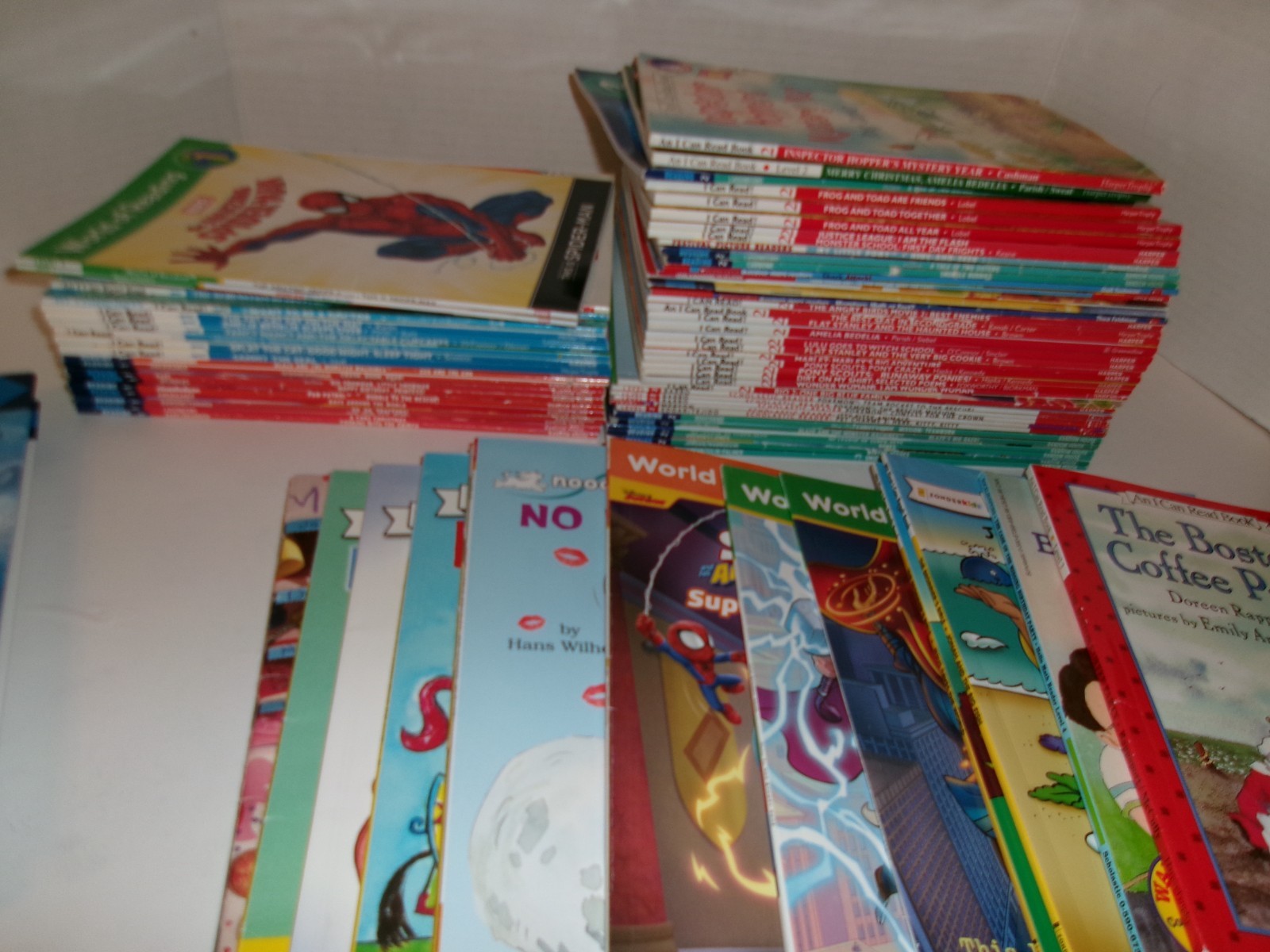A mixed lot of 76 I can read books levels 1,2 and only 2 books of 3+4