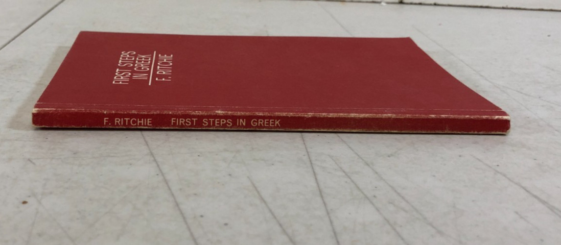 First Steps in Greek, Ritchie, 1973, E-57