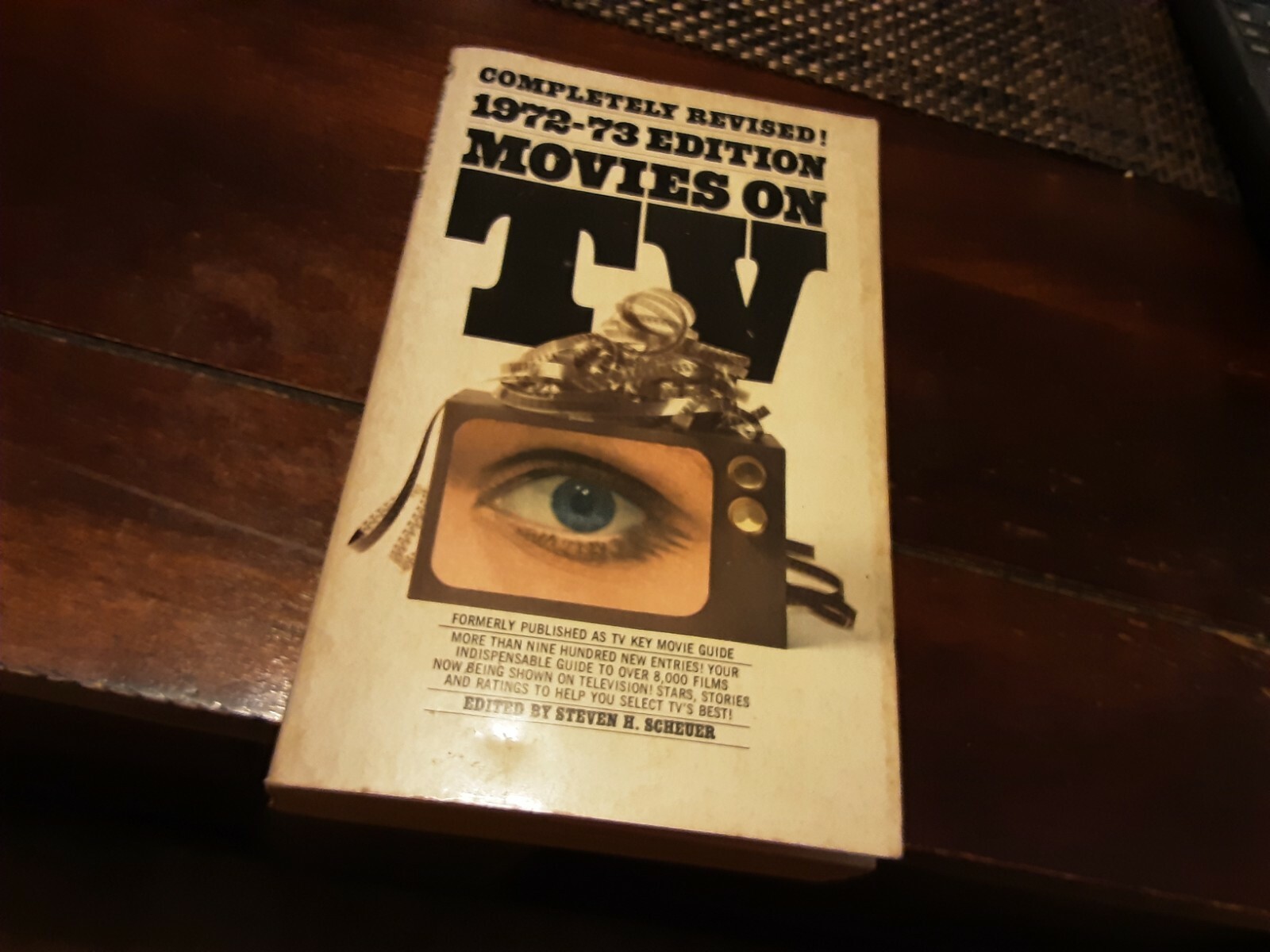 Movies on TV 1972-73 completely revised edited by Steven h scheuer paperback 70