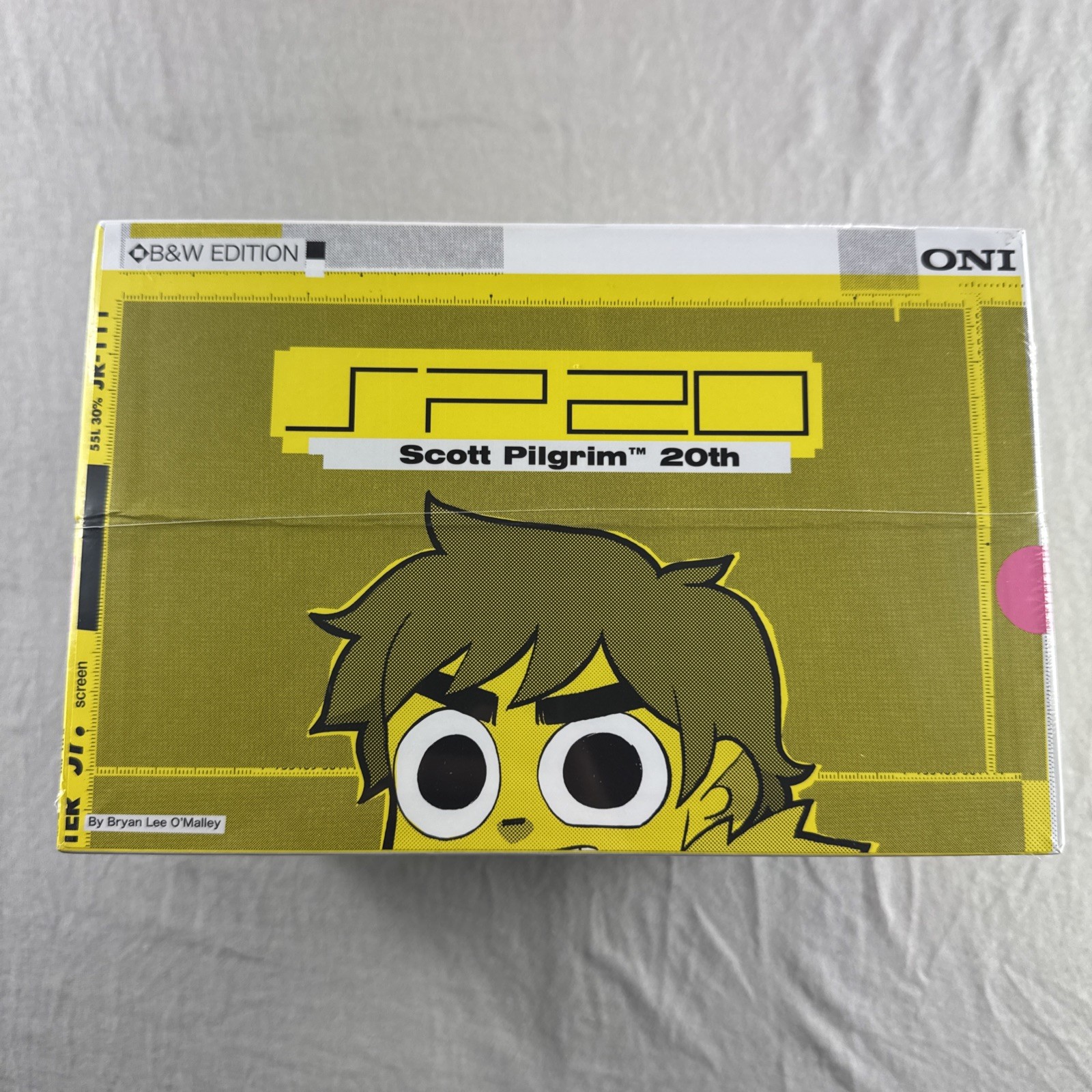 Scott Pilgrim 20th Anniversary B&W Hardcover Box Set by Bryan Lee O’Malley NEW