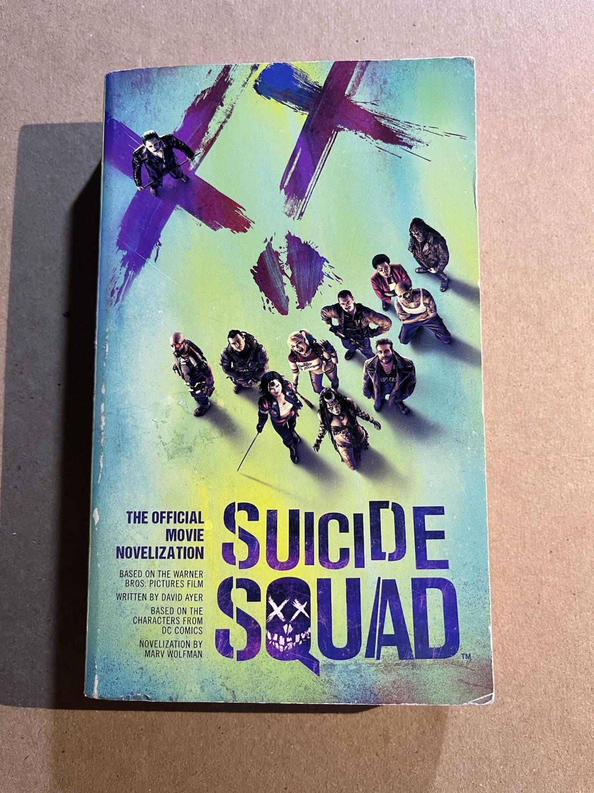 SUICIDE SQUAD by Marv Wolfman 2016 Titan paperback DC COMICS MOVIE TIE IN