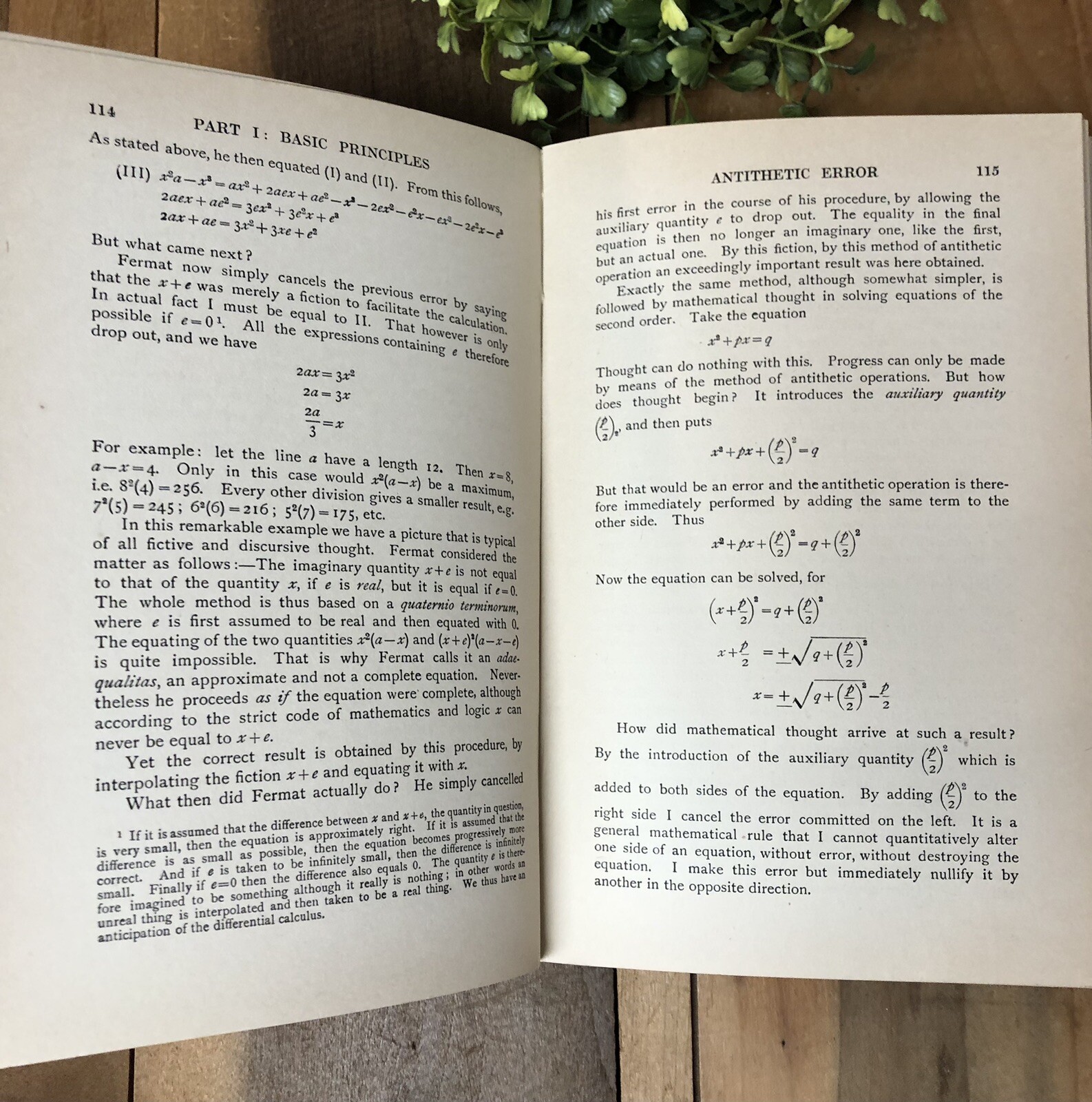 Vintage Psychology Book – Philosophy of As If – by Ogden 1920’s Positivism