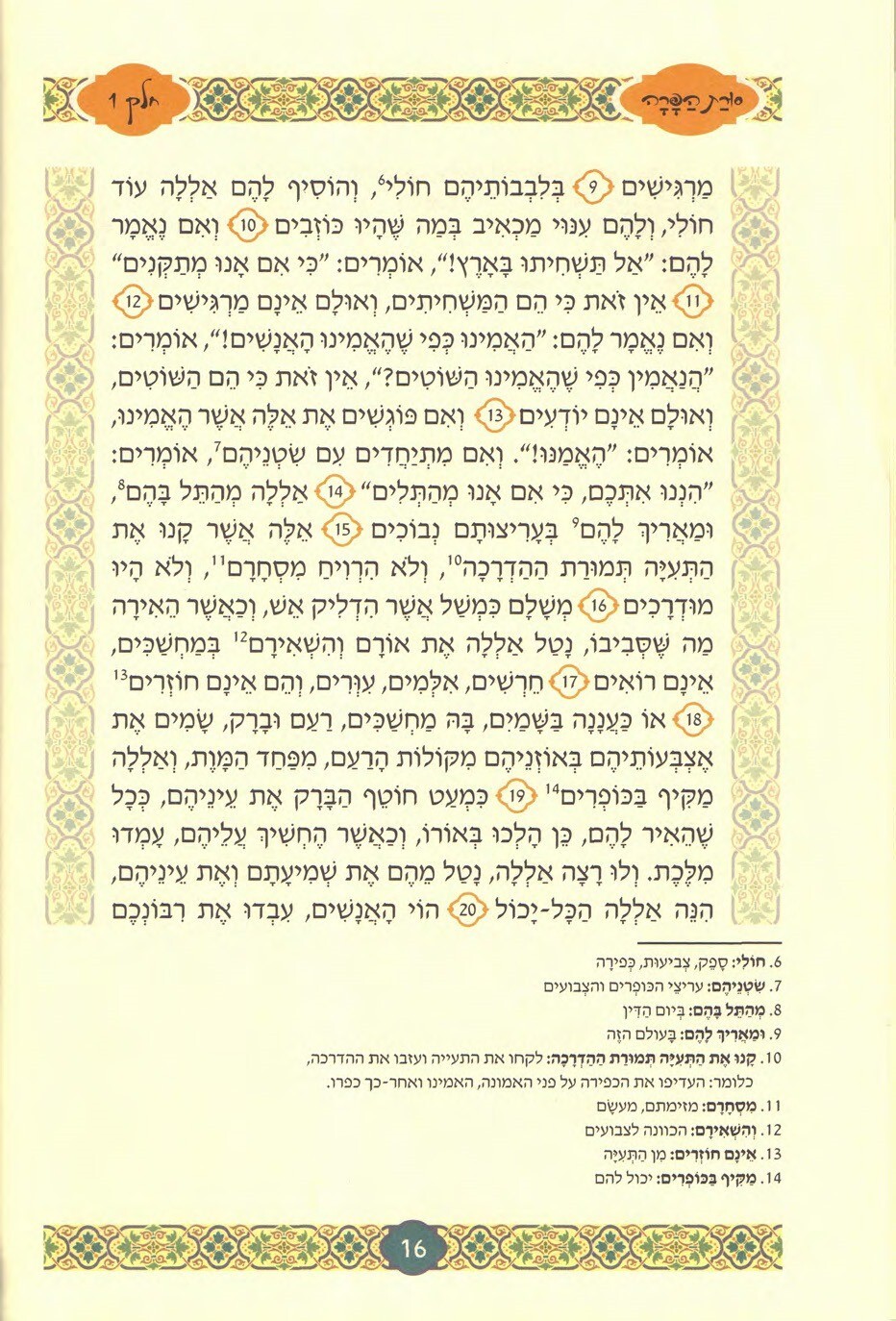 Quraan Hebrew translation