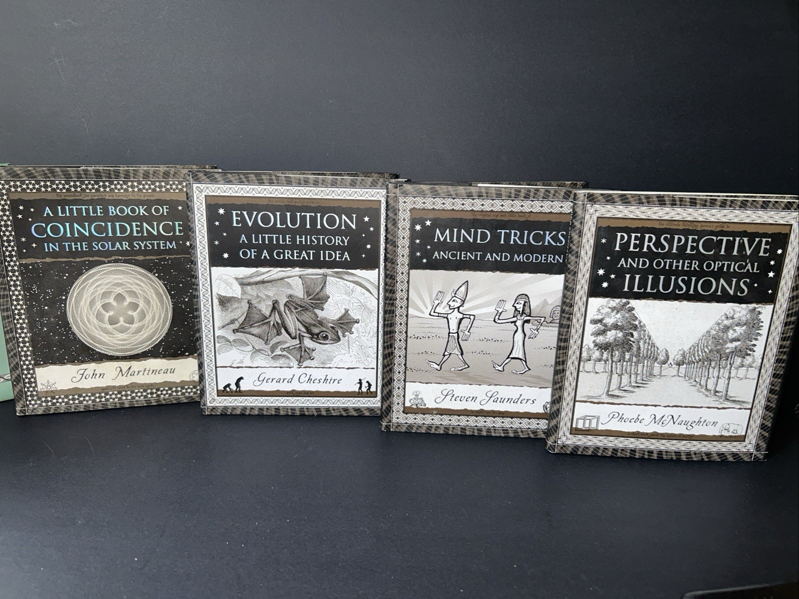 Wooden Books Small Books Big Ideas Mini Hardcover Lot Philosophy Science