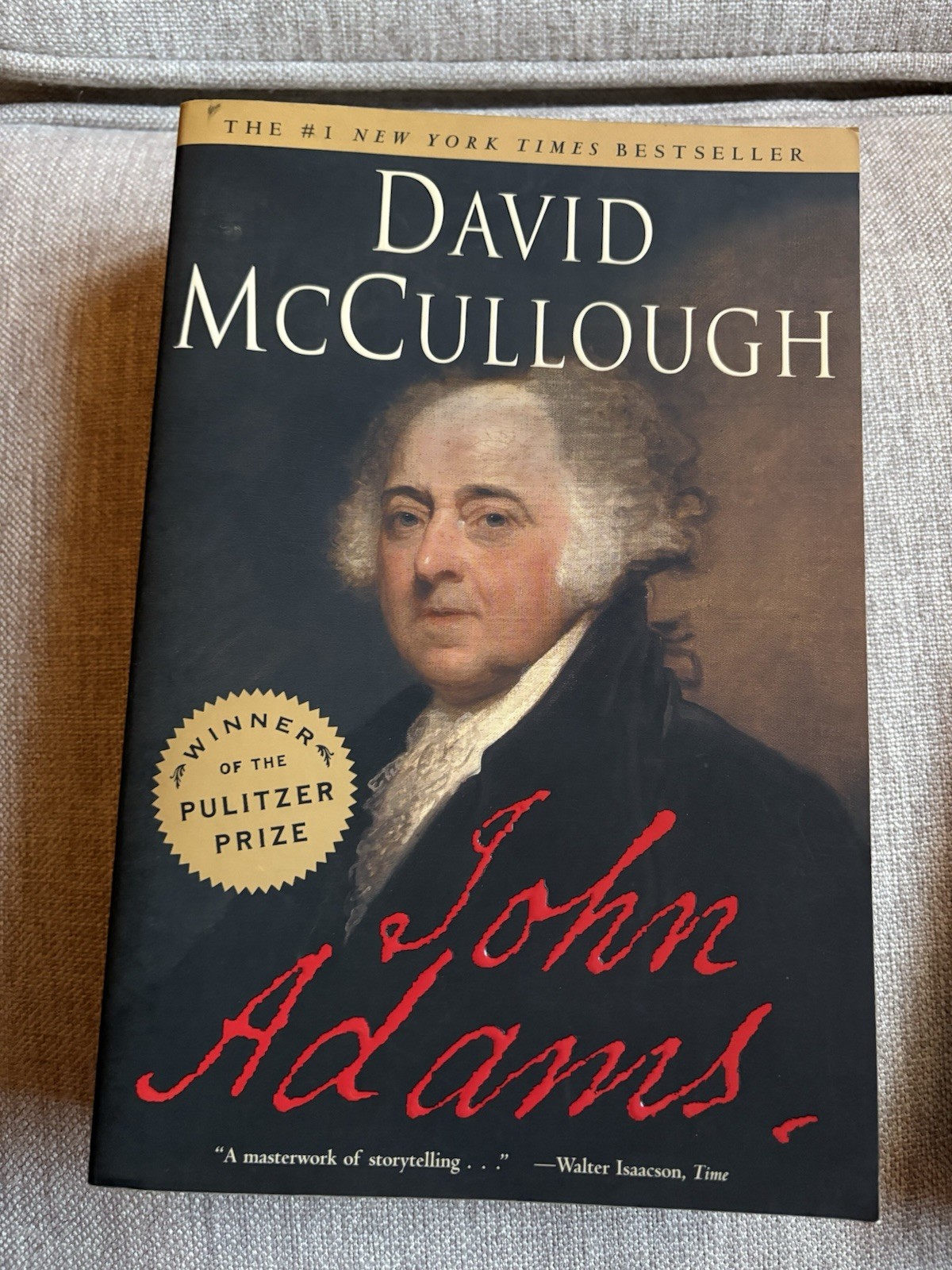John Adams by David McCullough (2002, Trade Paperback)