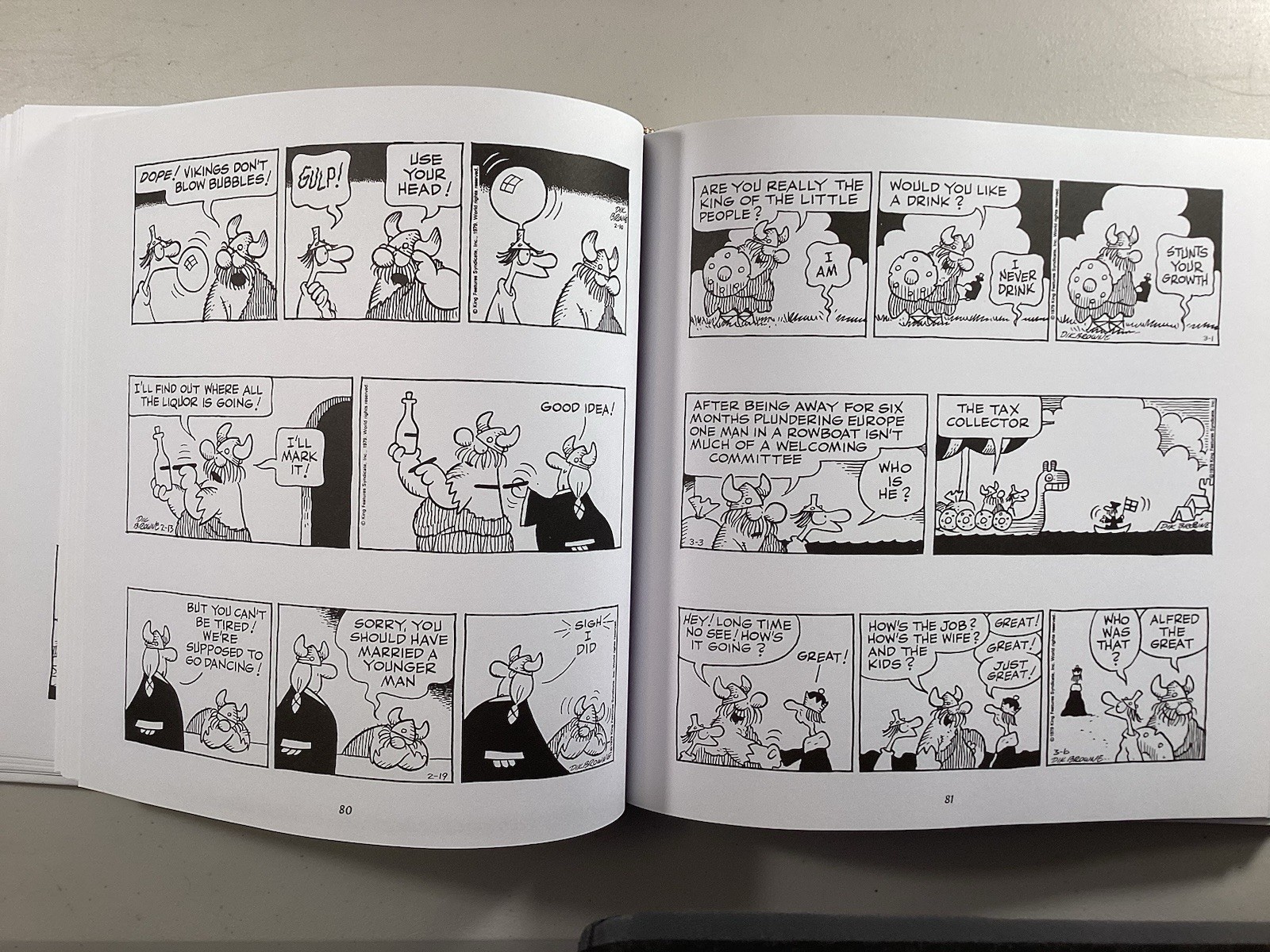 The Best Of Hagar The Horrible By Dik Browne; Pub. Titan Comics; Hardcover 2017