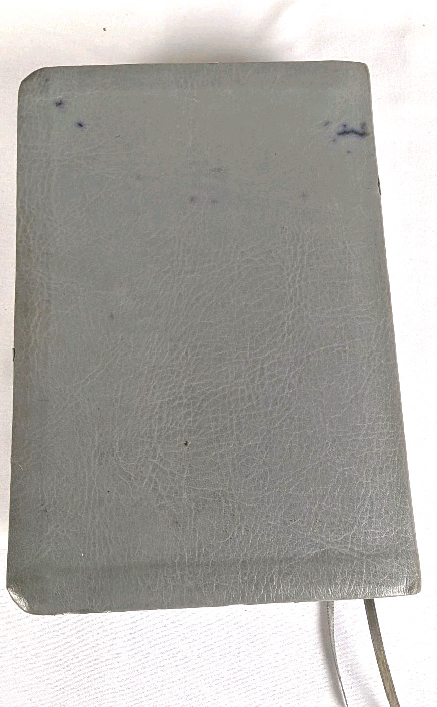 New World Translation of The Holy Scriptures Grey Leather Bound 2013 Holy Bible