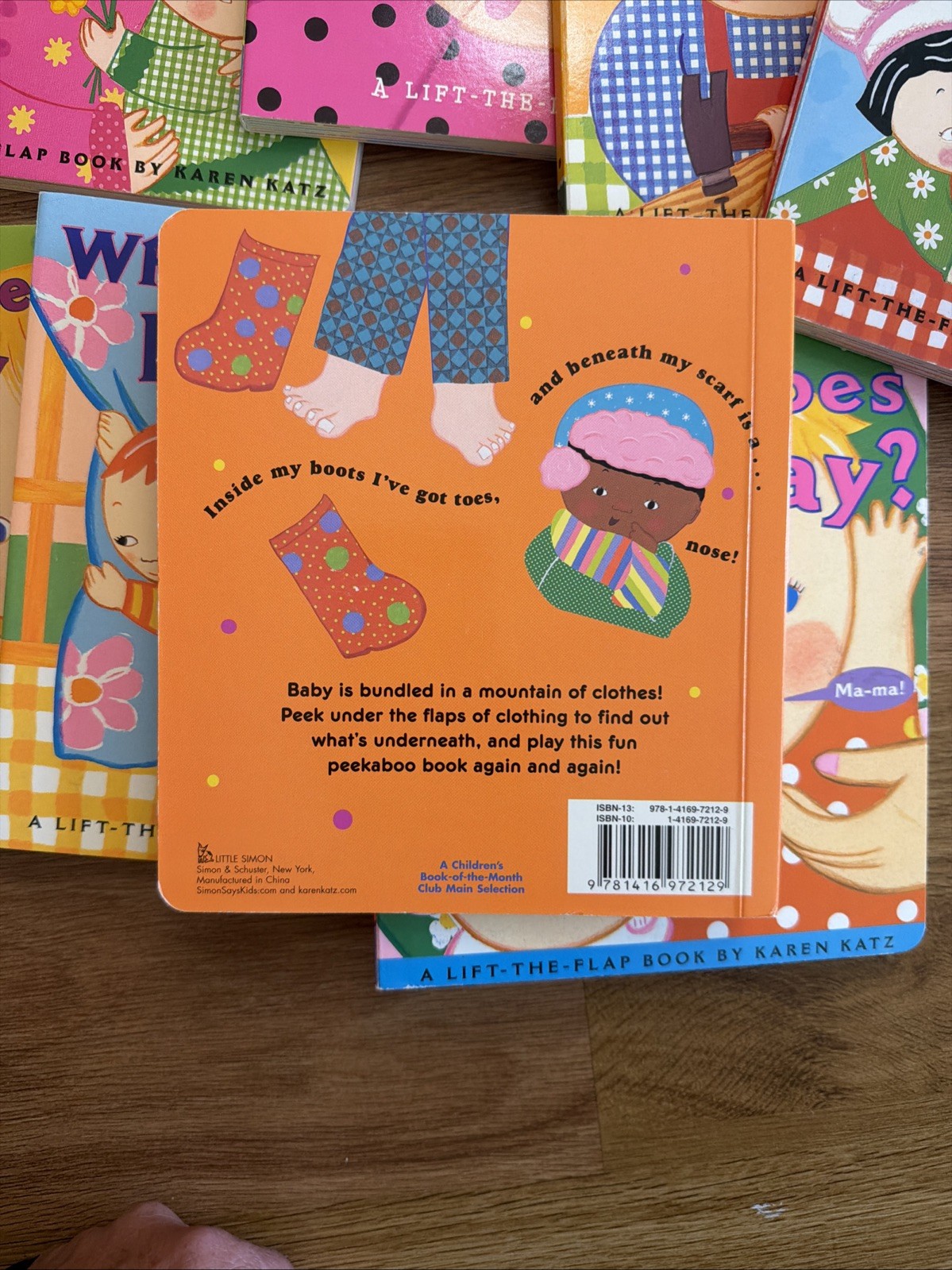 The Complete Karen Katz Collection Of 8 Lift The Flap Story Board Books 2007