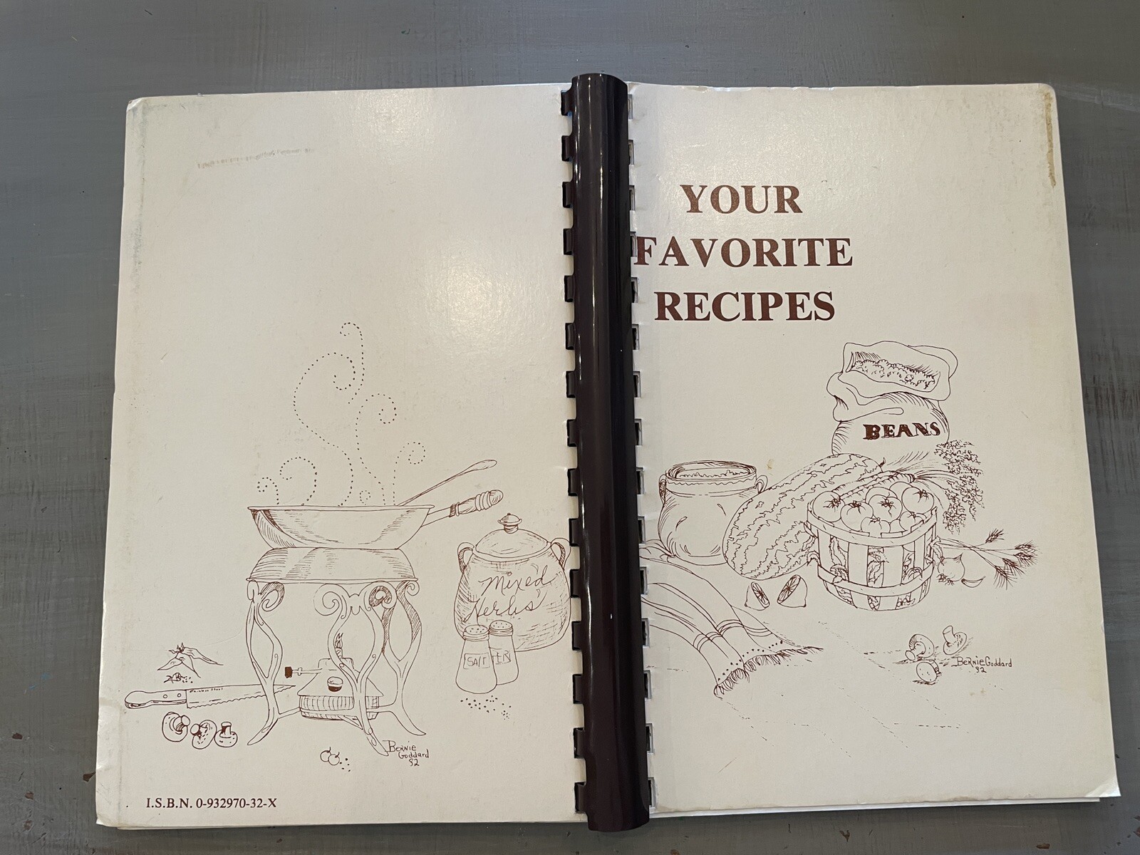 Vintage Cookbook 80s 1982 USA Midwest Nebraska 220+ Pages Fundraiser Spiral