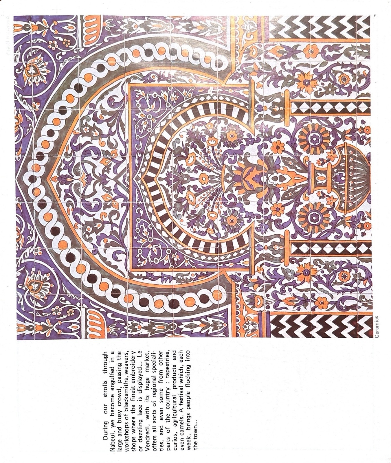 Tunisia Hammamet Nabeul 26 Pages Vintage Travel Brochure Guide 1987