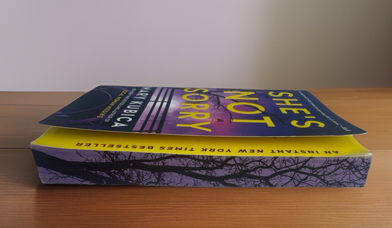 She’s Not Sorry Paperback Book by Mary Kubica Psychological Thriller