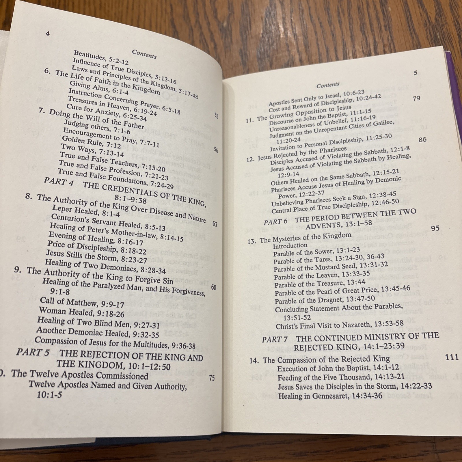 Matthew Thy Kingdom Come By John F. Walvoord HBDJ