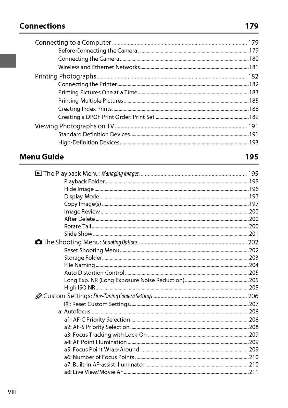 Nikon D7000 Instruction Owners Manual User Guide 348 Pages – Coil Bound