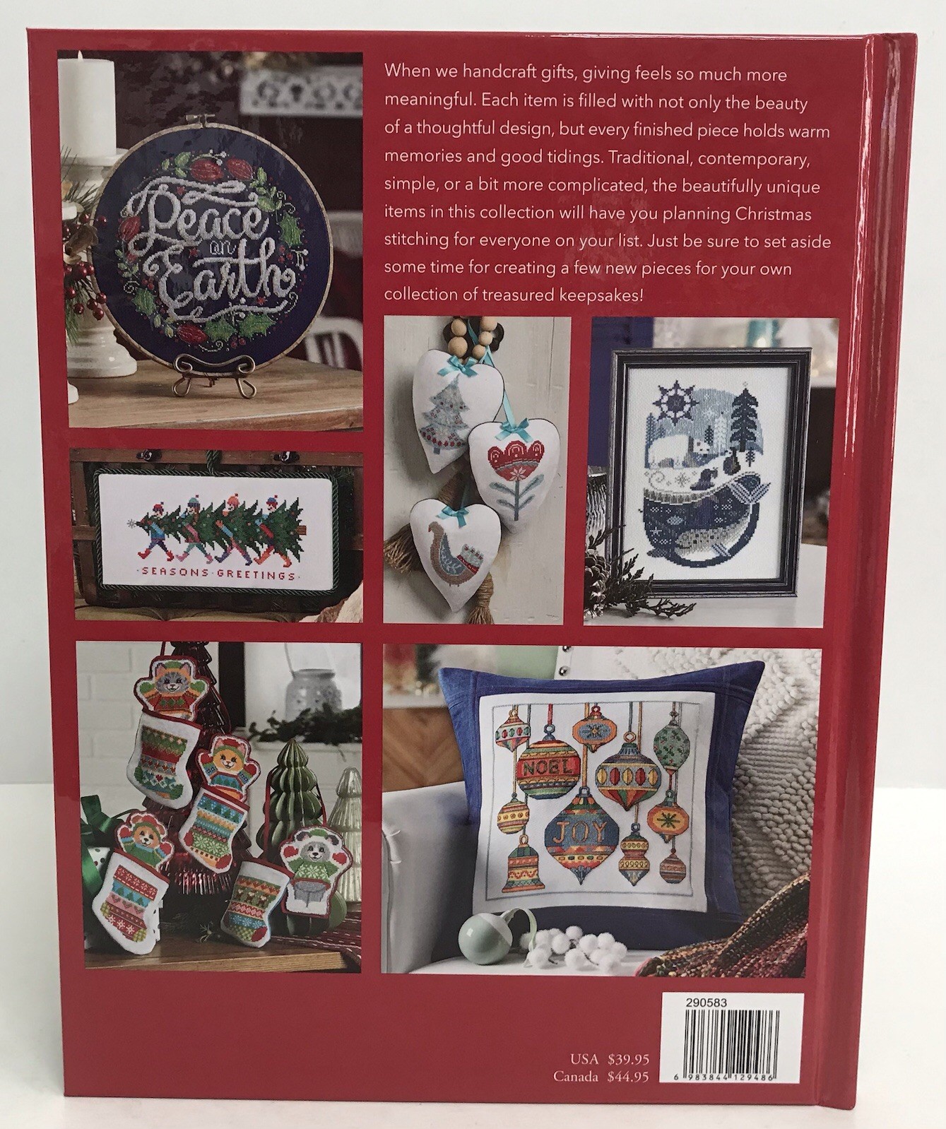 Craftways A Cross-Stitch Christmas HANDCRAFTED HOLIDAYS Patterns Plans
