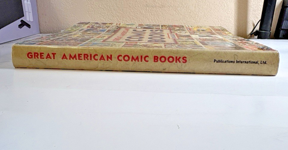 Great American Comic Books by Ron Goulart 2001 HCDJ 344 Pages Very Large Book