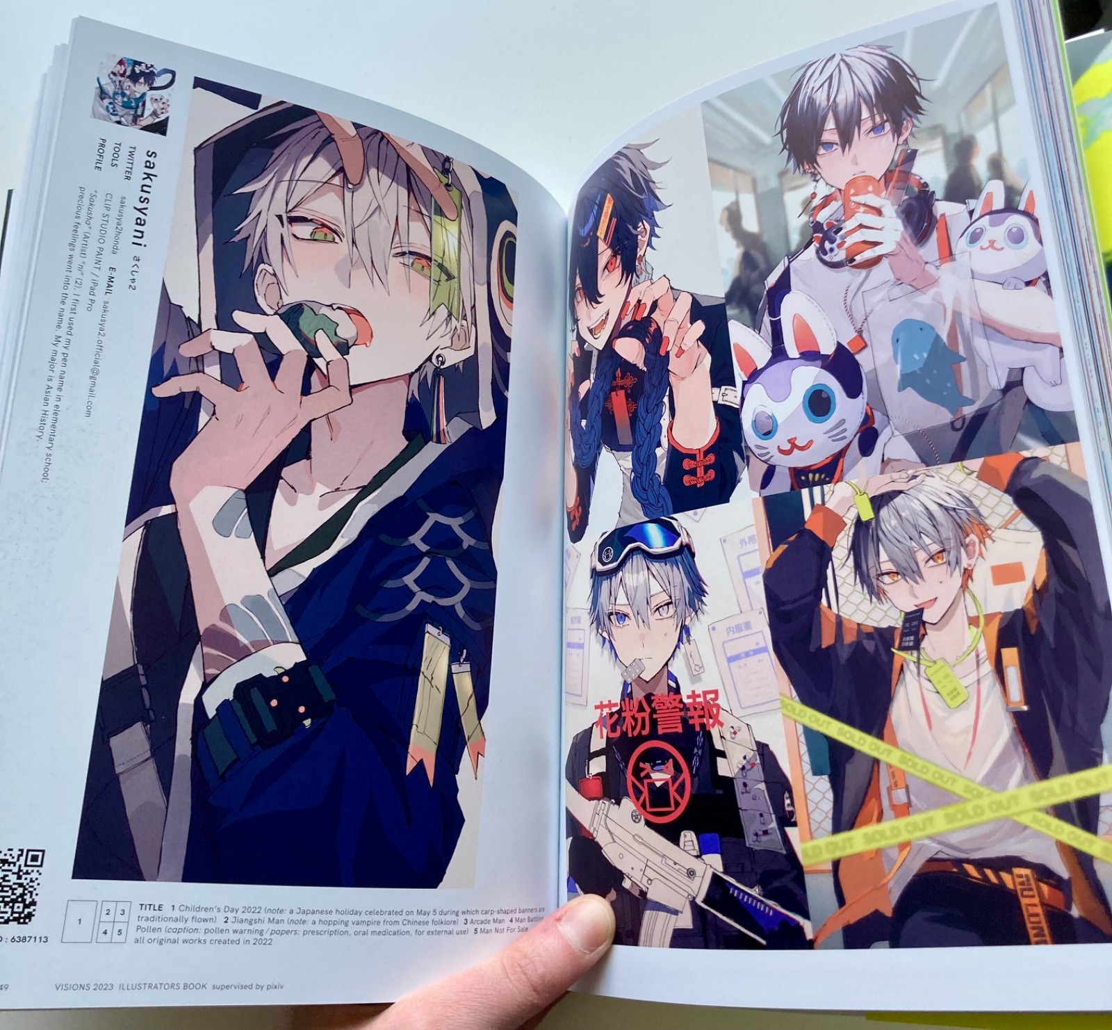 Pixiv Visions 2023 Illustrators Art Book Mika Pikazo English Japanese US Seller