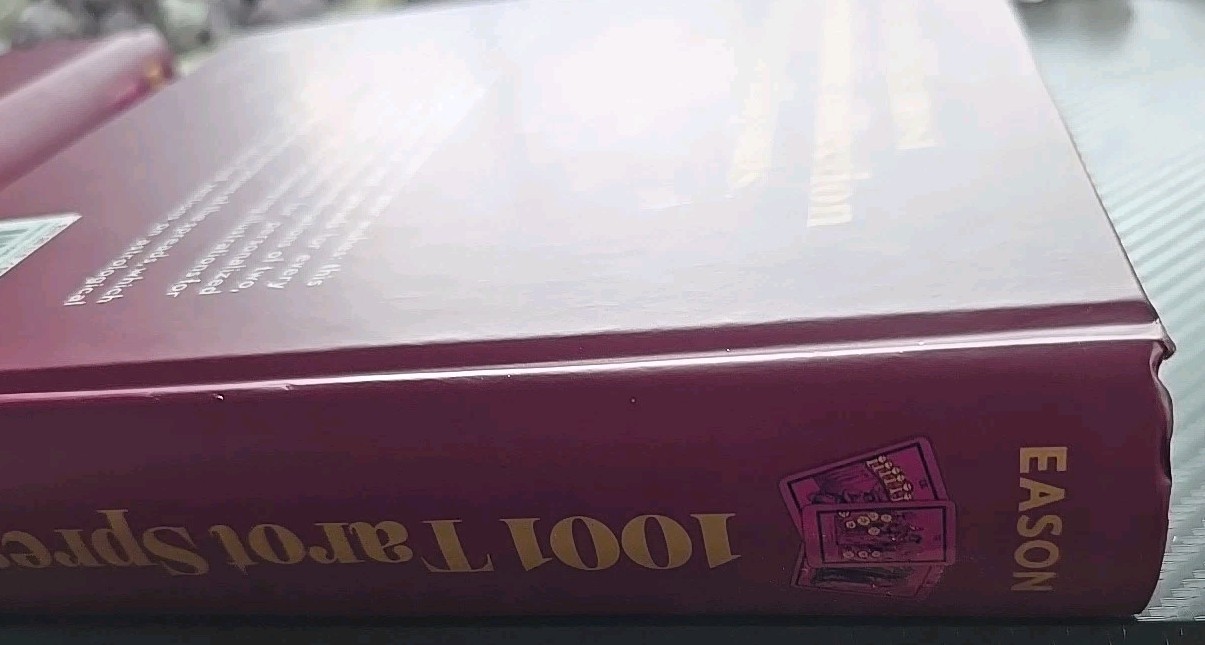 1001 Tarot Spreads Cassandra Eason Hardcover 544 Pages New Laminated Cover