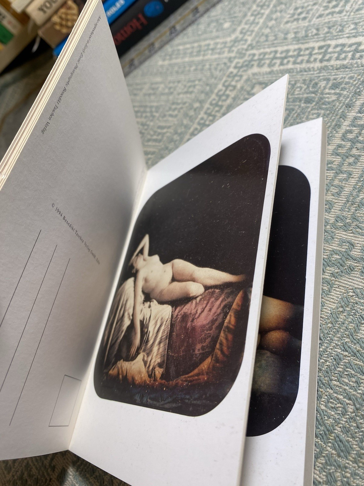 Early Erotic Photos 30 Postcard Book Taschen 1994 trade