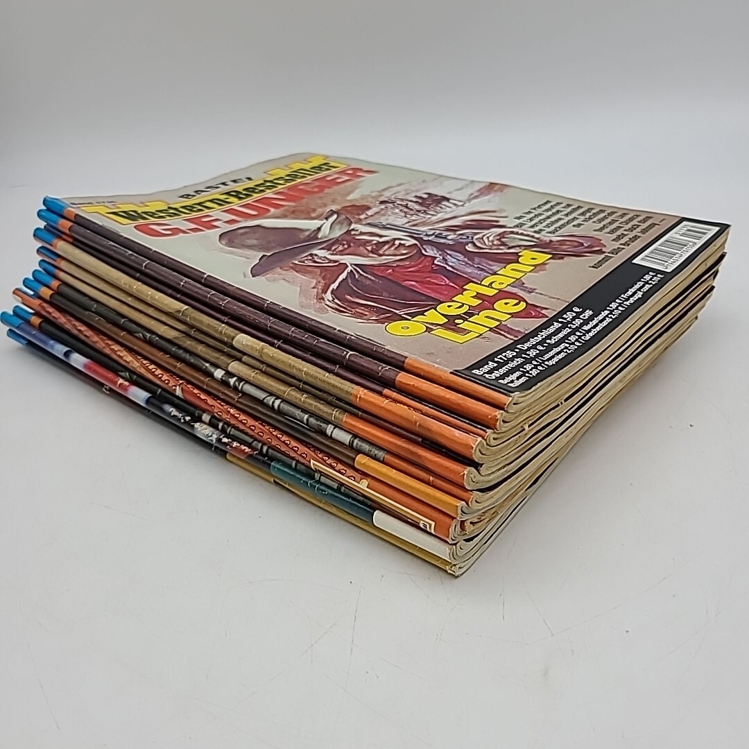 13 BASTEI Western-Bestseller G.F. Unger Pulp Fiction German Booklets Books