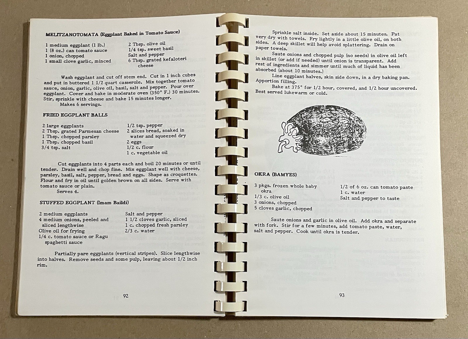 Greek Cooking Cookbook, St. Luke’s Greek Orthodox Church, Broomall, PA, 1989 VG+