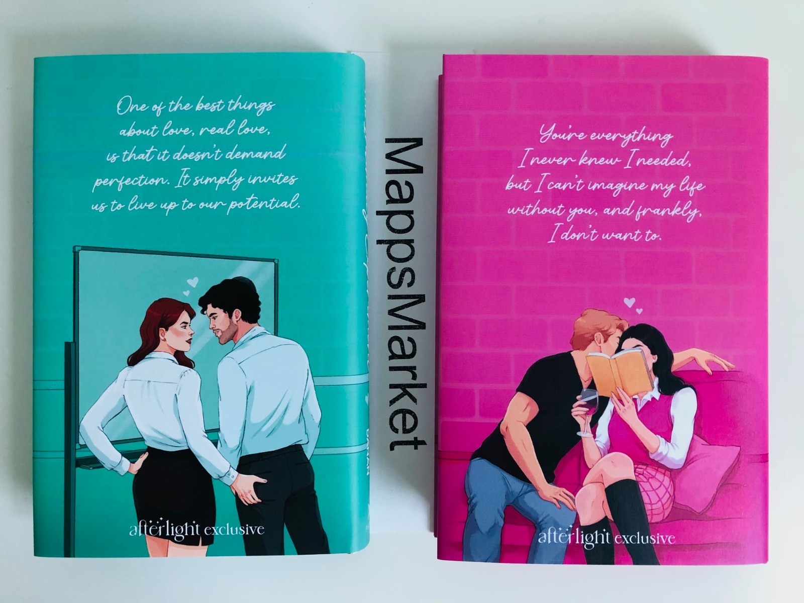 SIGNED The Roommate & The Intimacy Experiment Rosie Danan ILLUMICRATE AFTERLIGHT