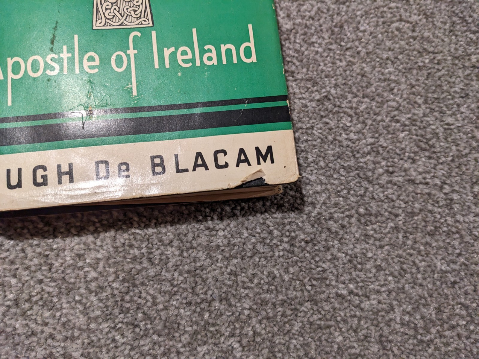 Saint Patrick Apostle Of Ireland Hugh De Blacam 1941 Bruce Publishing Company DJ