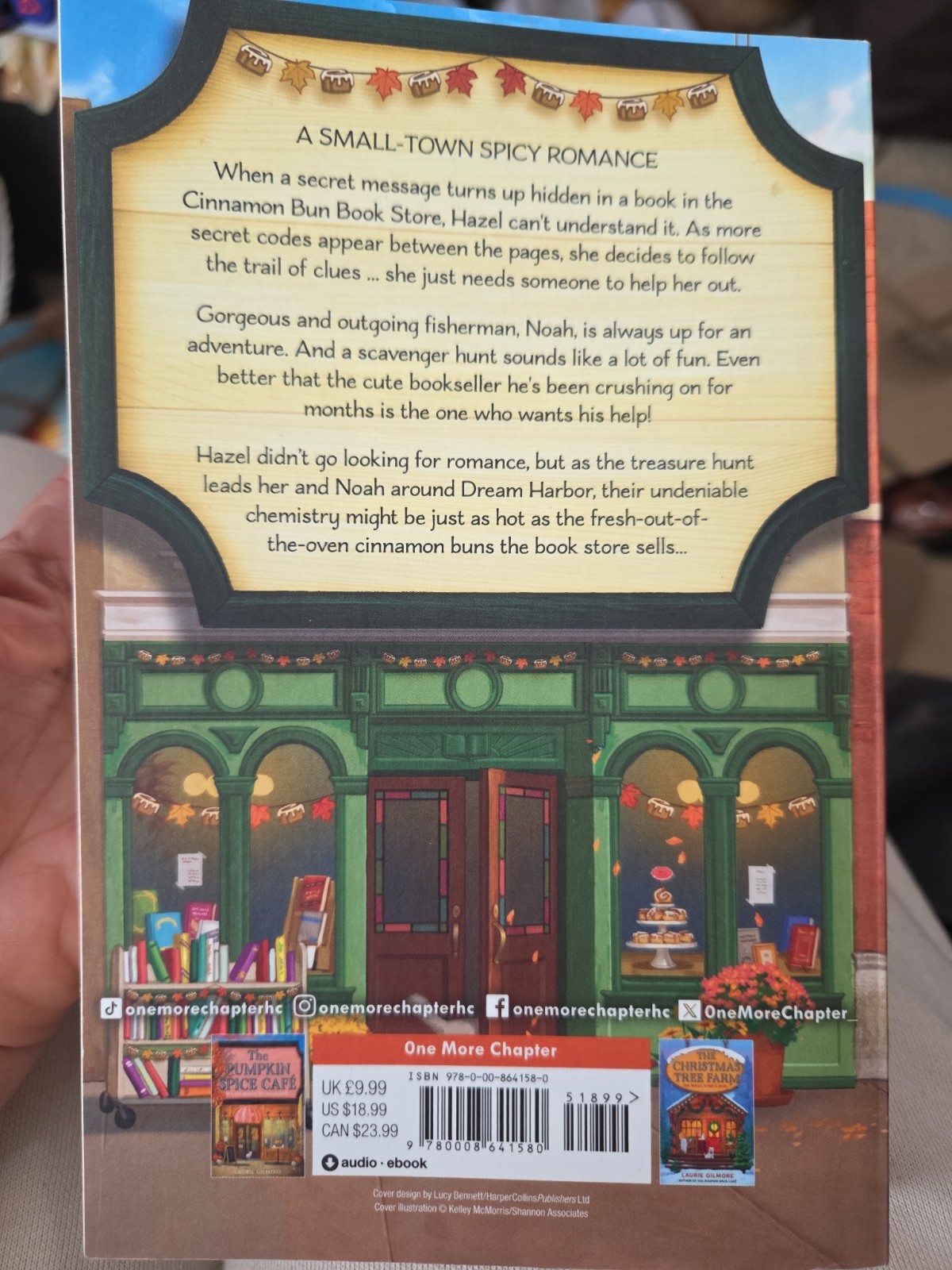 Cinnamon Bun Book Store by Laurie Gilmore (2024, Uk-B Format Paperback)