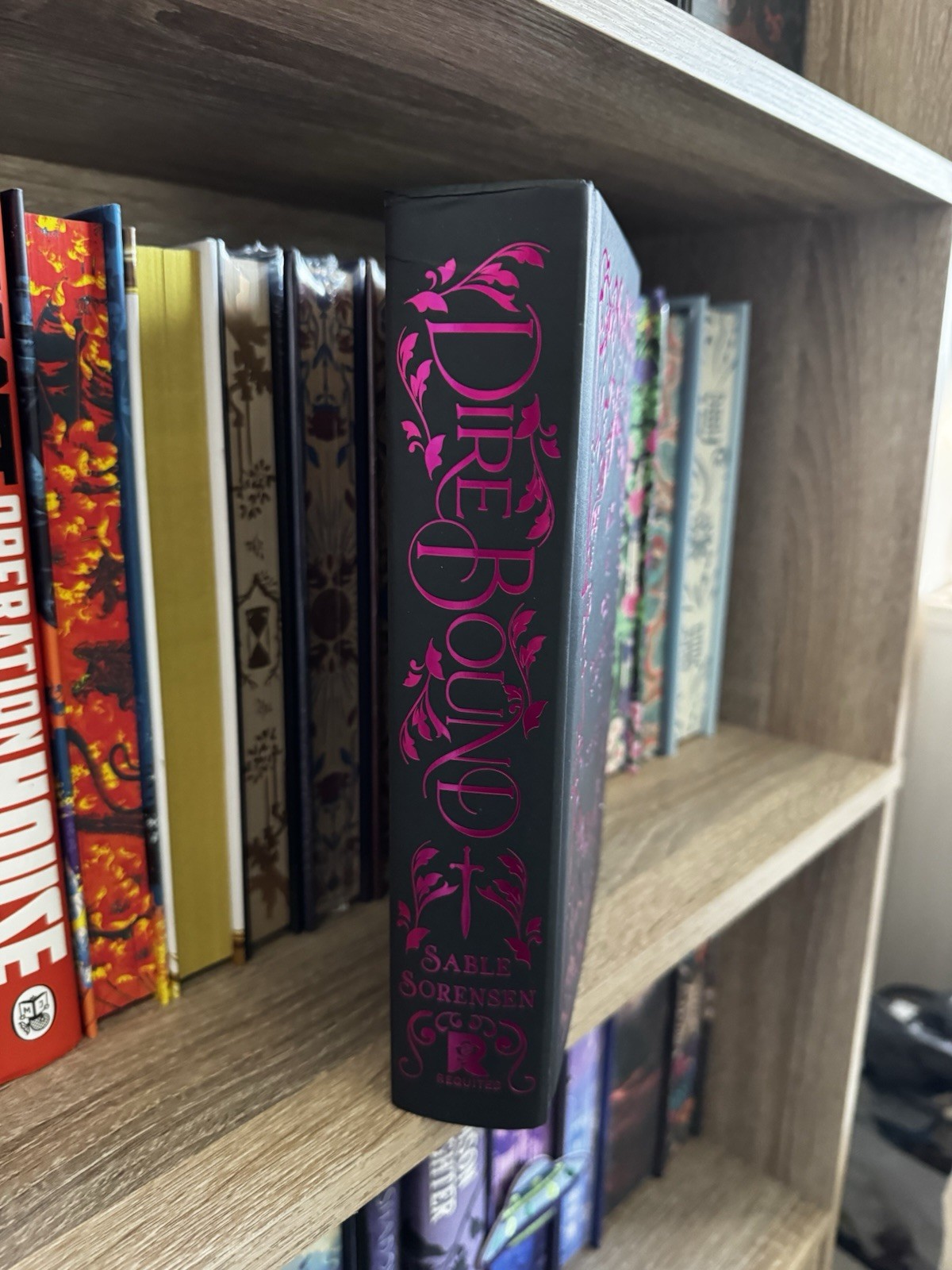 Dire Bound (Wolves of Ruin) Sable Sorensen Hardcover Illustrated Requited