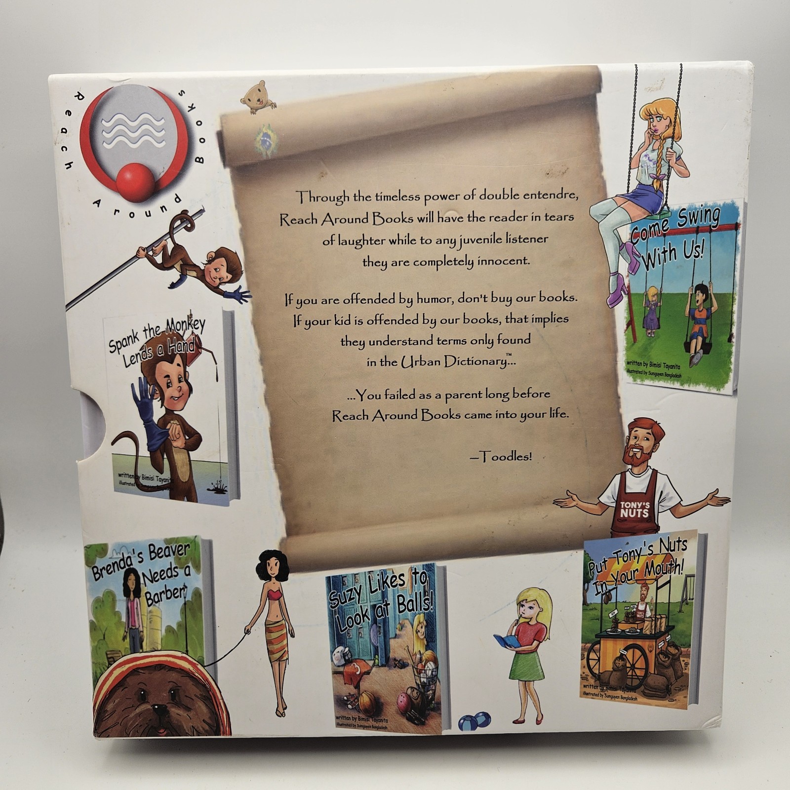 Reach Around Books: Season One Collector’s Box, 5-book Set, Great Condition