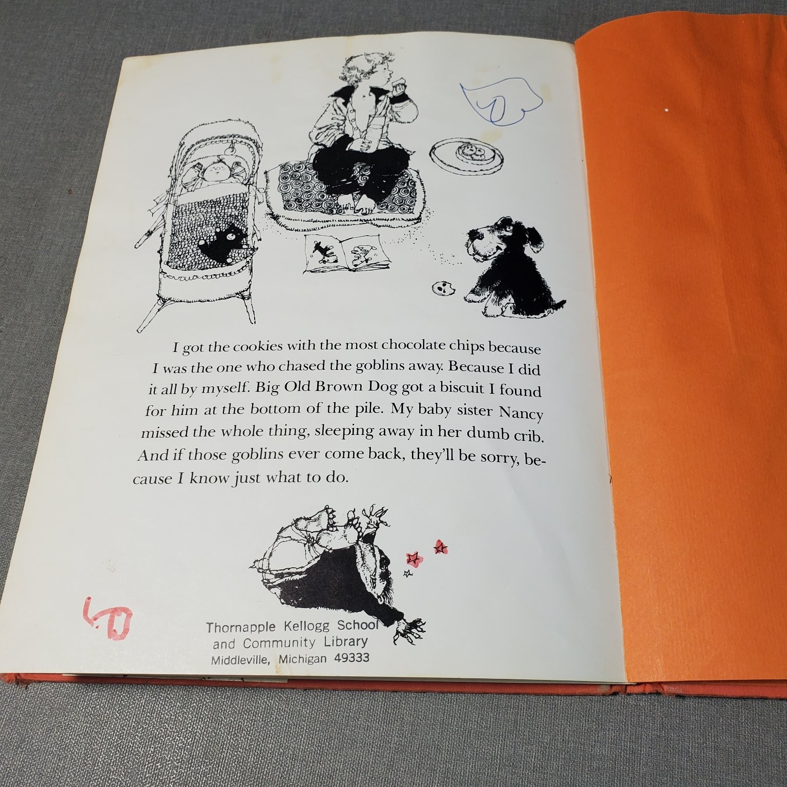 Chasing the Goblins Away Tobi Tobias 1977 Illustrated Fantasy Frederick Warne