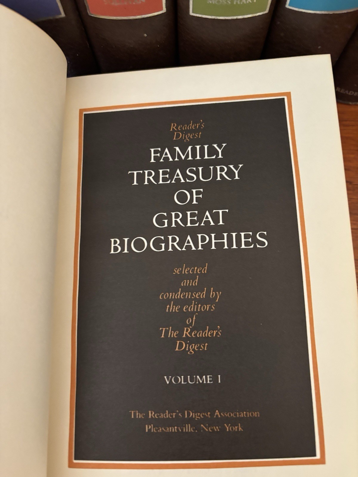 Reader’s Digest Complete Book Set 1-12 Family Treasury of Great Biographies 1stE