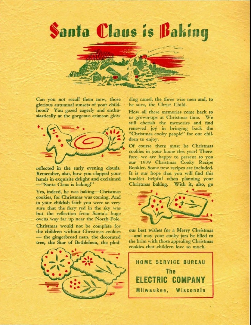 40 BOOKS Wisconsin Electric Company Christmas Cookie Cookbook LOT (1932 to 1973)