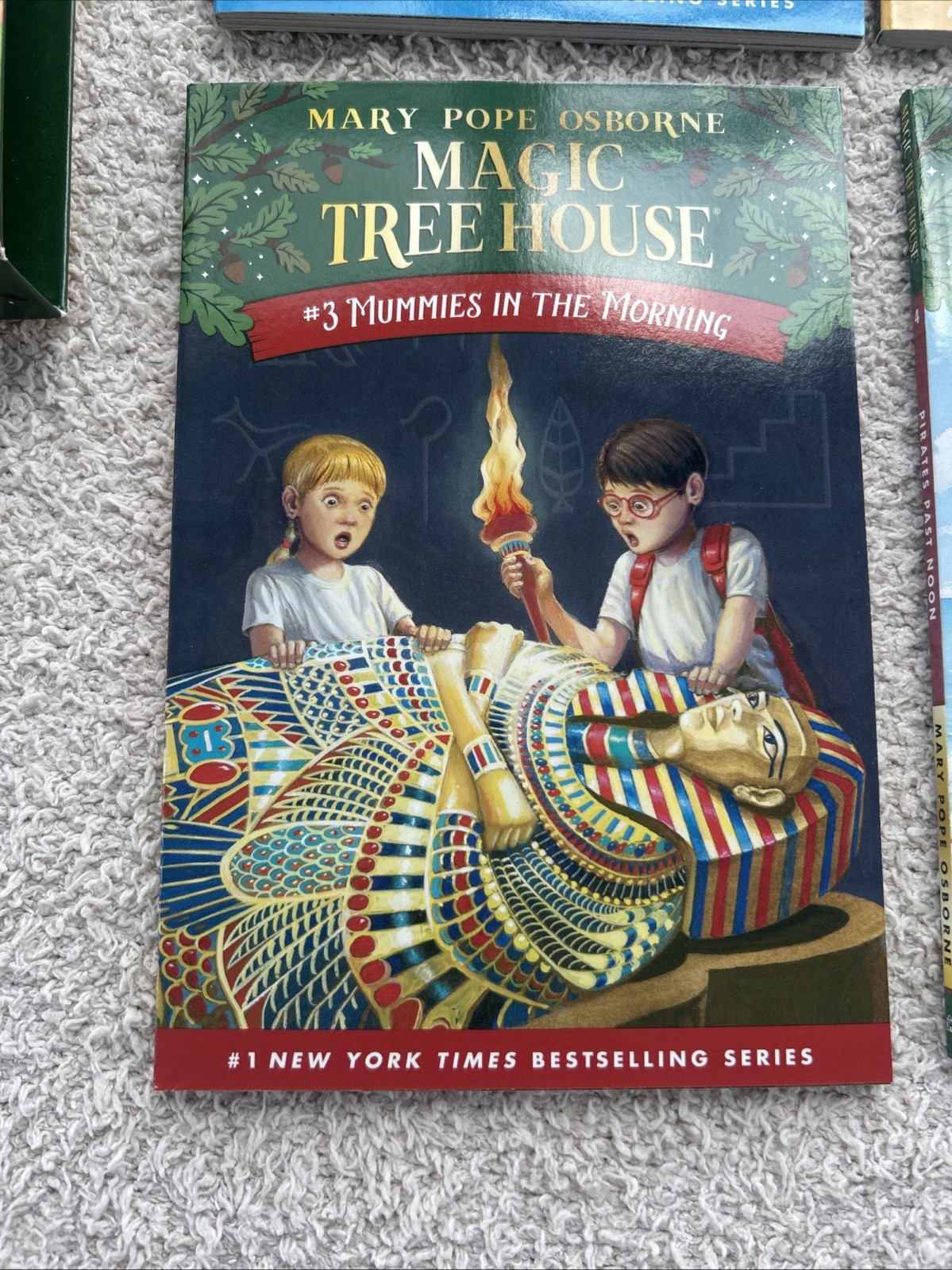 Magic Tree House Books 1-4 Boxed Set Vols. 1-4. Includes Magic Treehouse Poster!