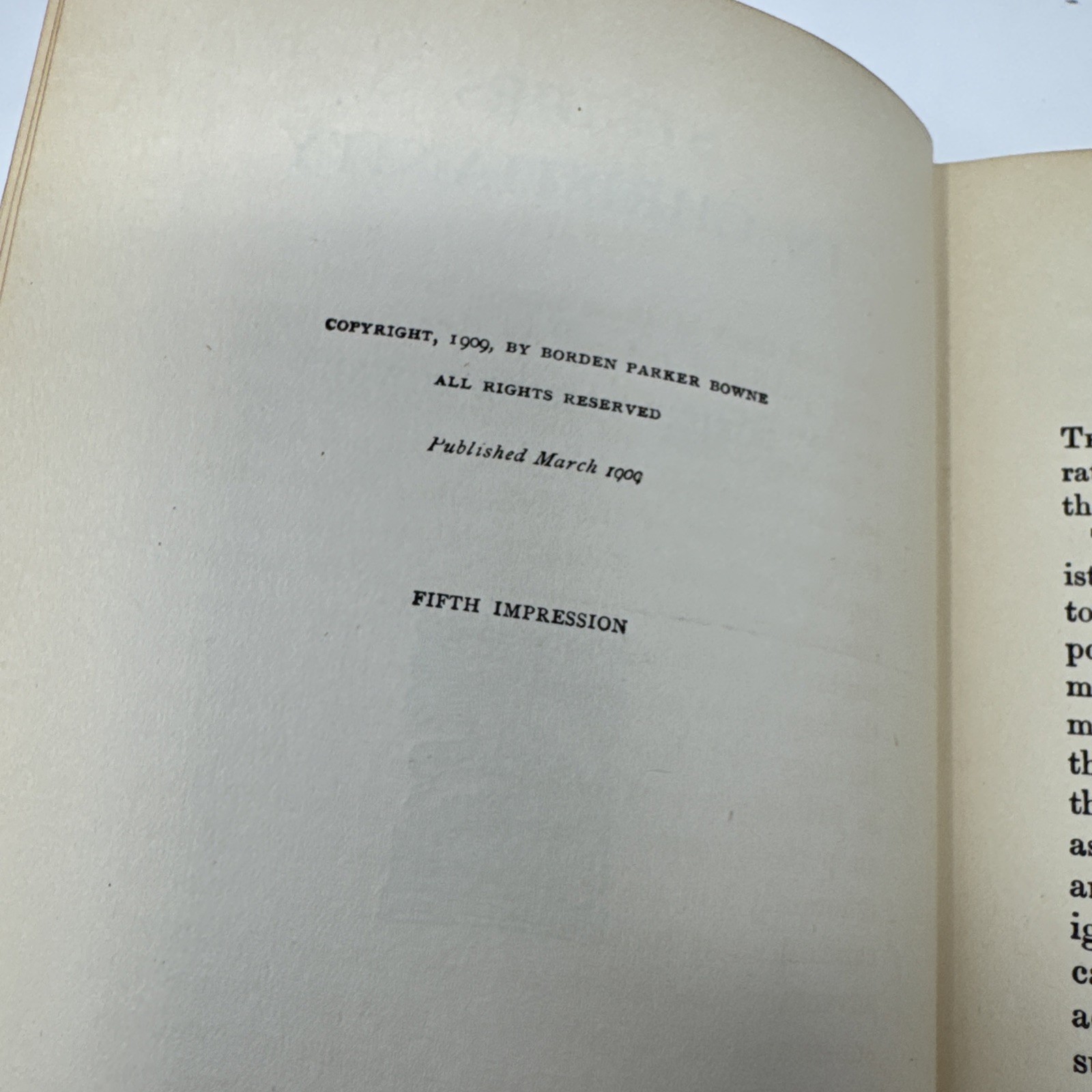 Studies in Christianity by Borden Parker Bowne 1909 Fifth Hardcover Impression