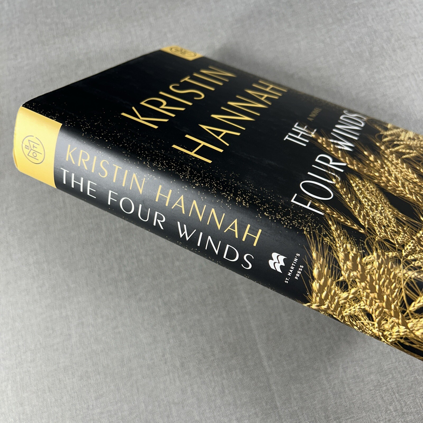 The Four Winds by Kristin Hannah 2021 Hardcover Book HCDJ BOTM