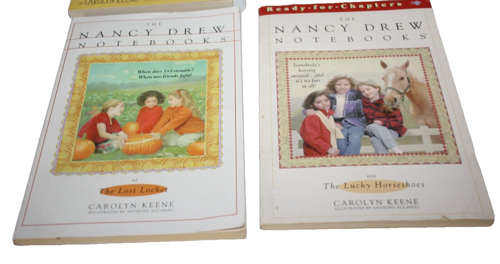 Nancy Drew Clue Books & Notebooks Clue Crew Carolyn Keene Paperbacks Lot Of 6