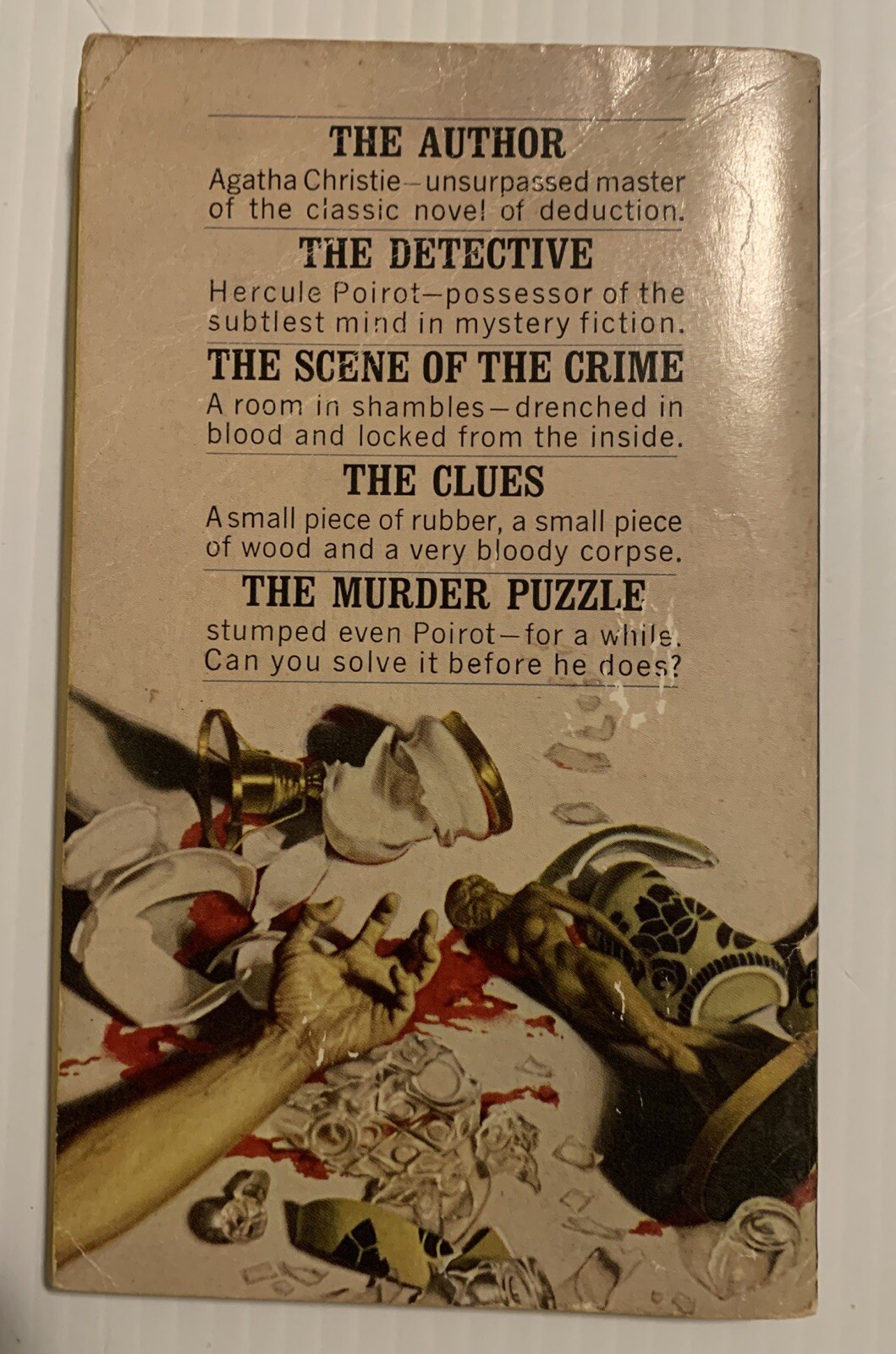 A Holiday For Murder Mystery Paperback Book by Agatha Christie Suspense 1962