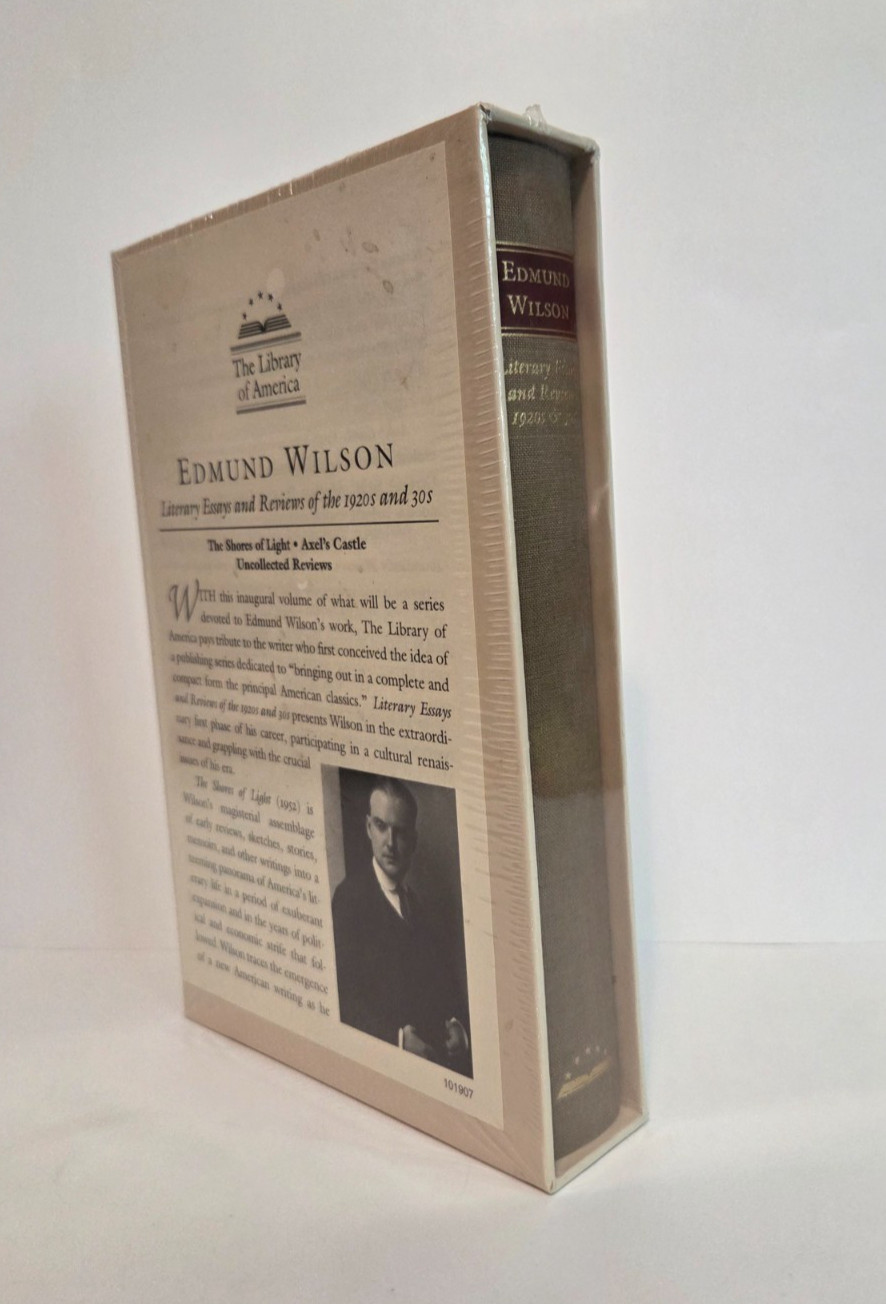 Edmund Wilson – Literary Essays & Reviews 1920s-30s (LOA #176, 2007) New Sealed