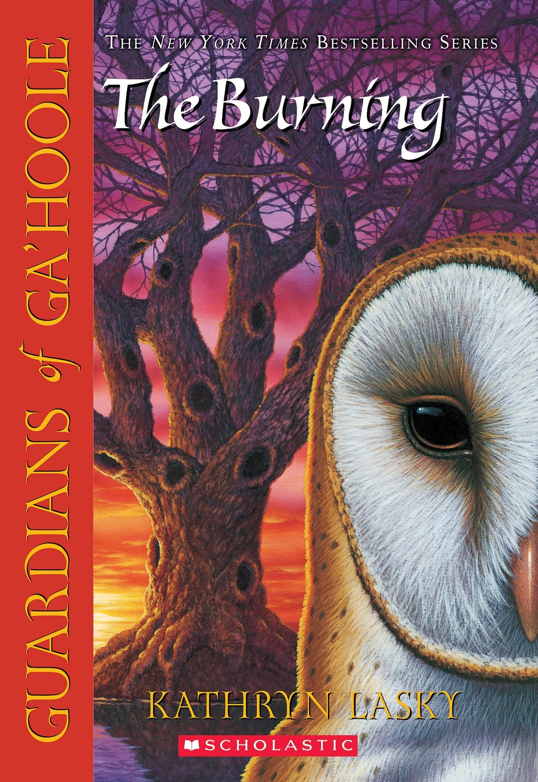 The Burning (Guardians of Ga’Hoole #6) (6) – paperback Lasky, Kathryn