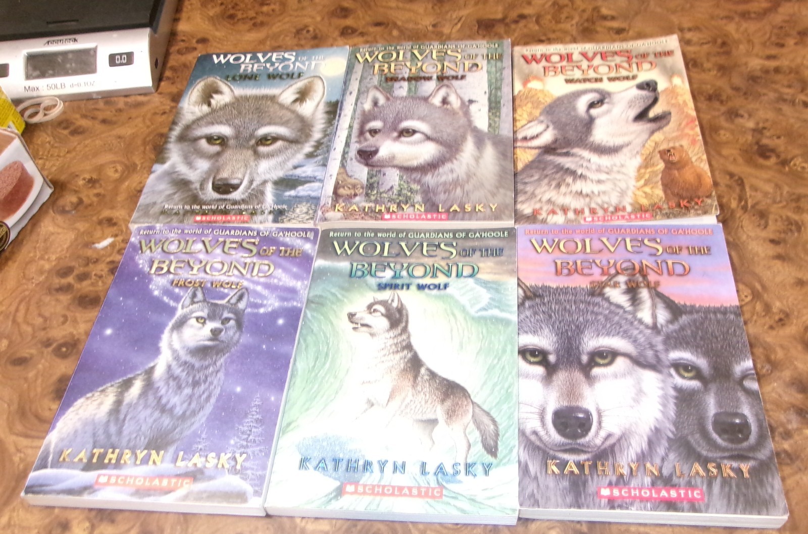Complete Set of the Wolves of the Beyond 1-6 Kathryn Lasky Lot