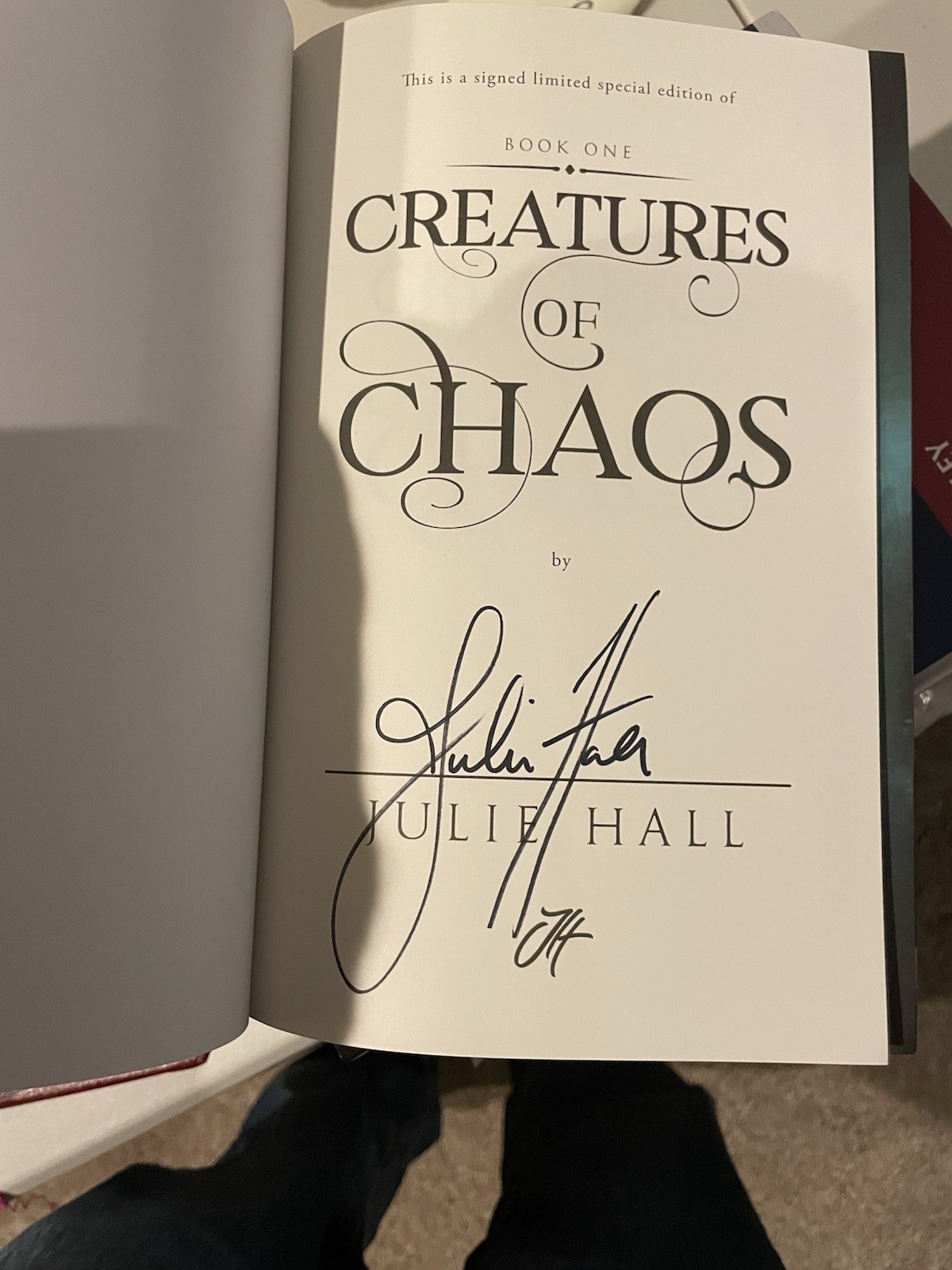 2024 Creatures Of Chaos by Julie Hall – Signed Limited Special Edition