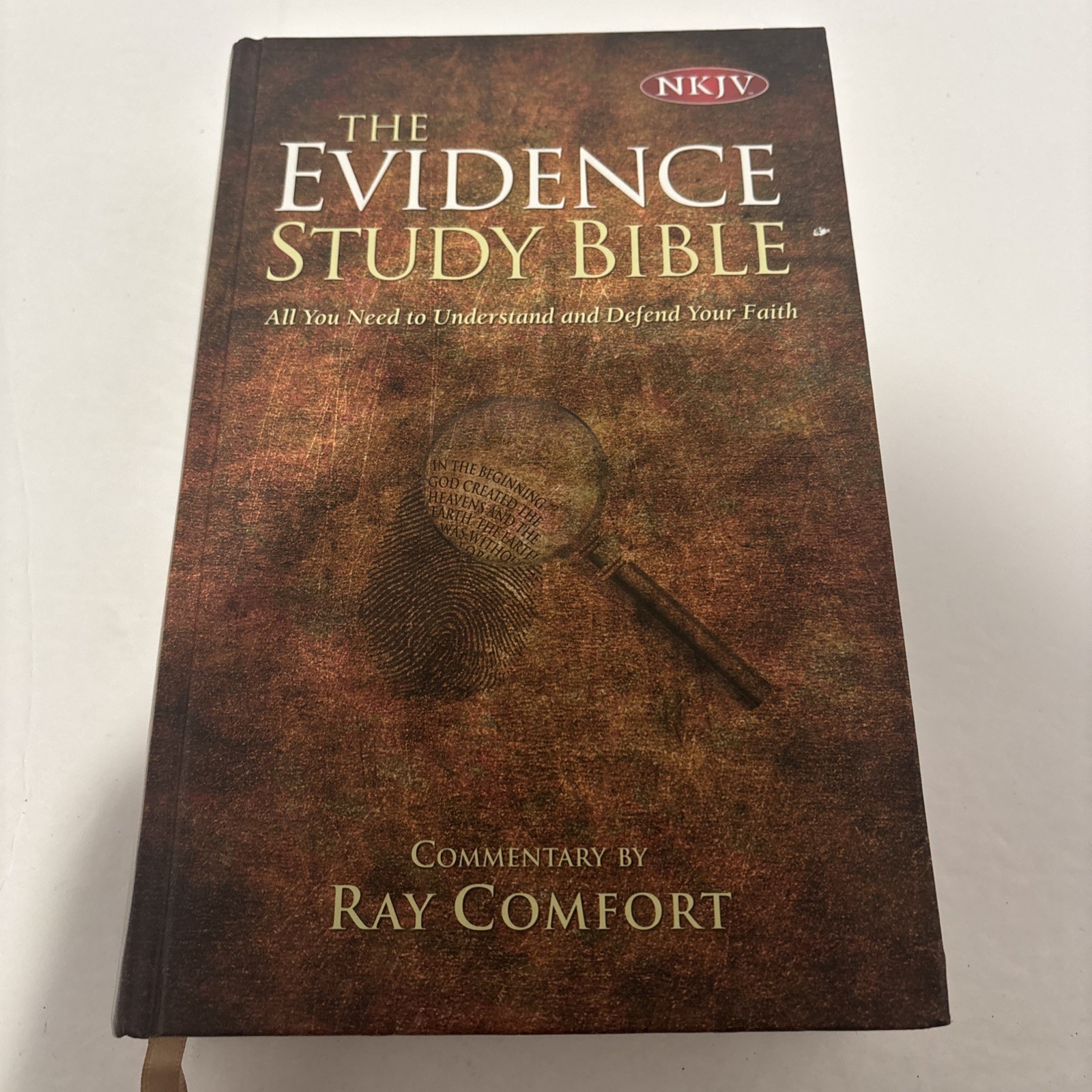NKJV Complete Evidence Study Bible Ray Comfort Hardcover