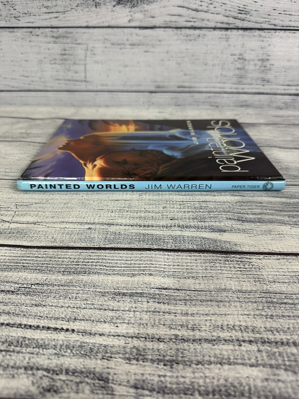 “Autographed” Painted Worlds Hardcover – December 31, 2001 by Jim Warren Signed