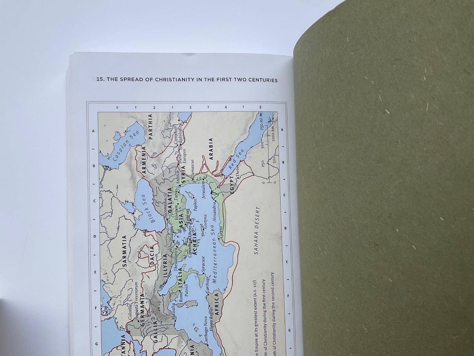 Bible ESV Daily Reading Green Gray Brand New
