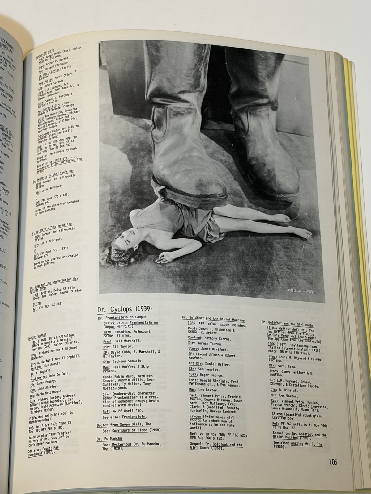 Reference Guide To Fantastic Films:Sci-Fi Fantasy & Horror 1896~1966 3 Book Set