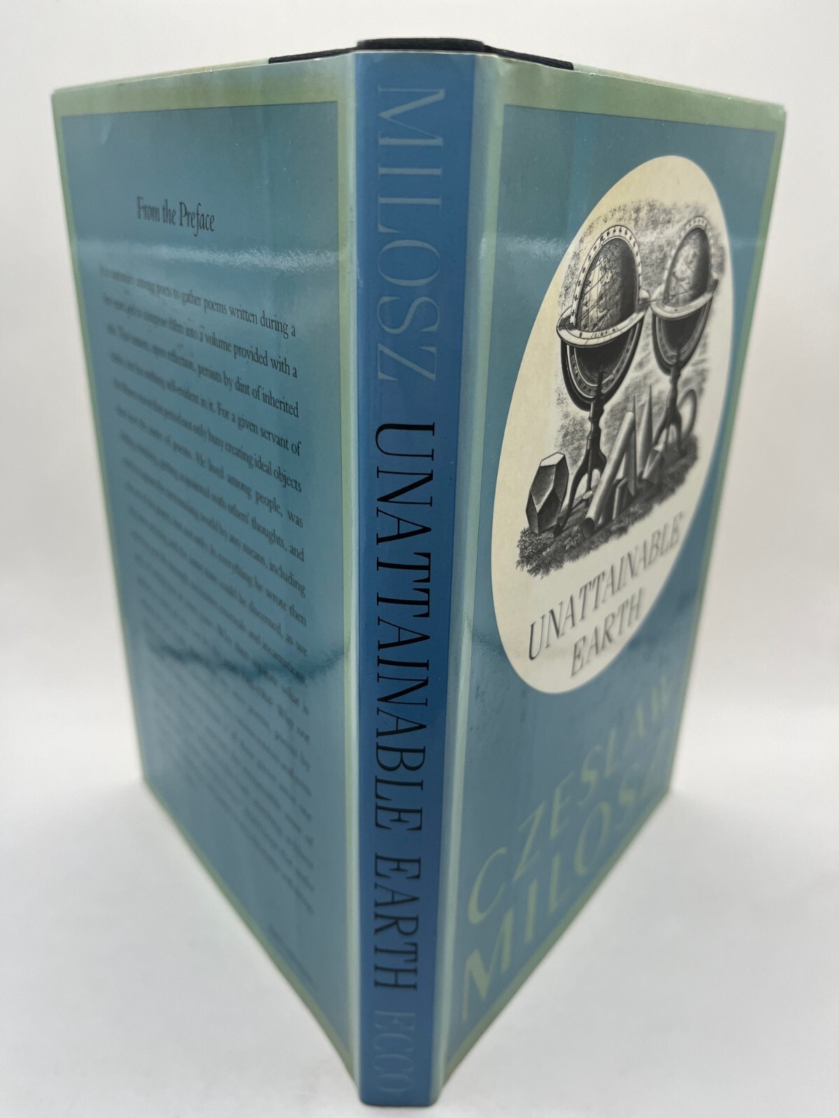 Czeslaw MILOSZ ~ SIGNED ~ Unattainable Earth, 1st Edition hardcover Robert Hass