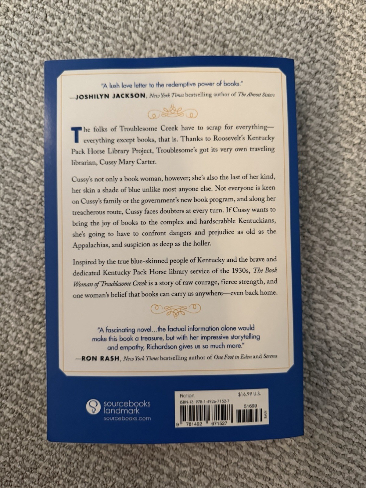 Book Woman of Troublesome Creek : A Novel by Kim Michele Richardson (Paperback)