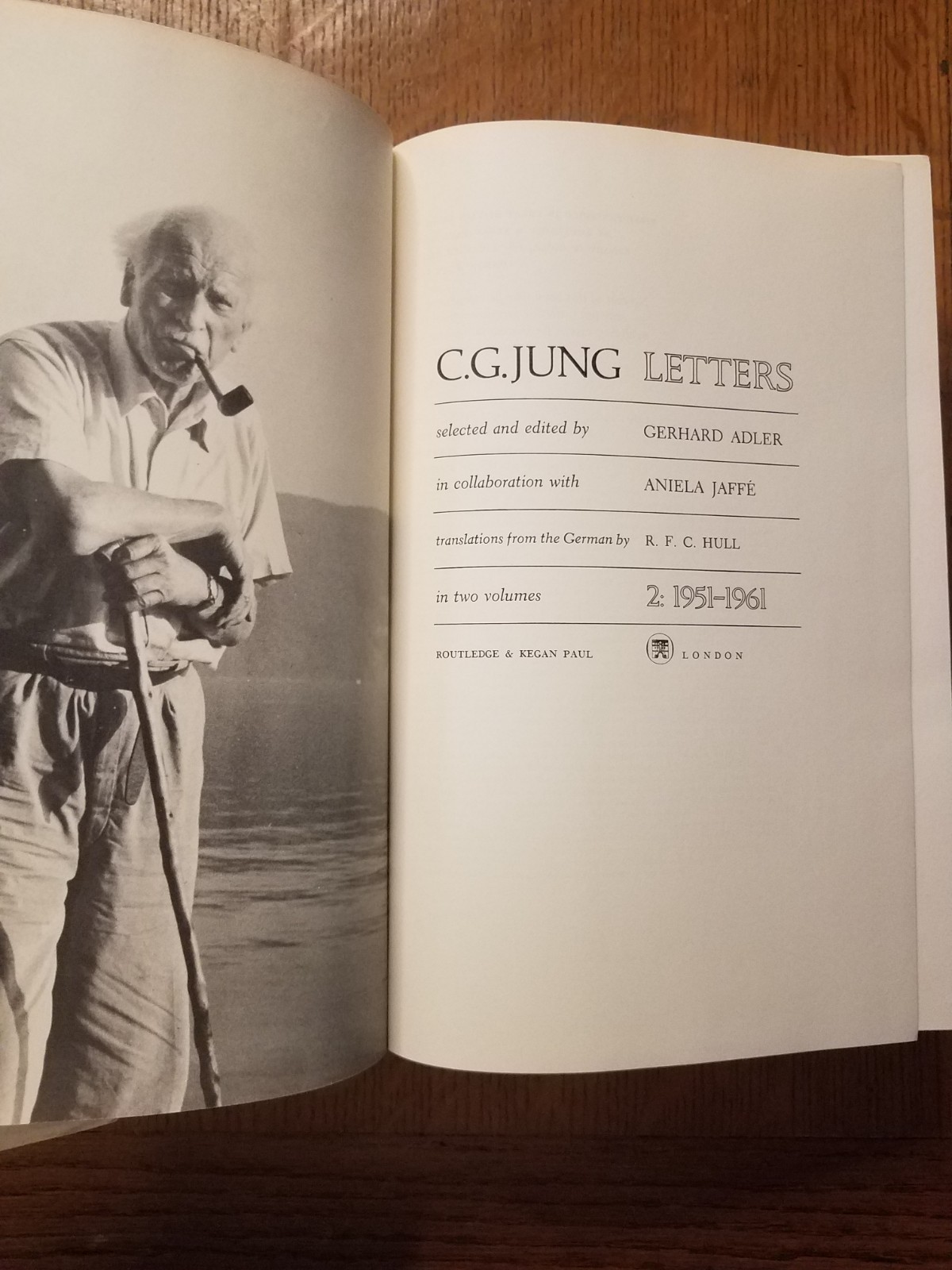 Carl G. Jung Letters 1906-1961 Gerhard Adler 2 Vol Set DJs Routledge 1973 Vtg VG