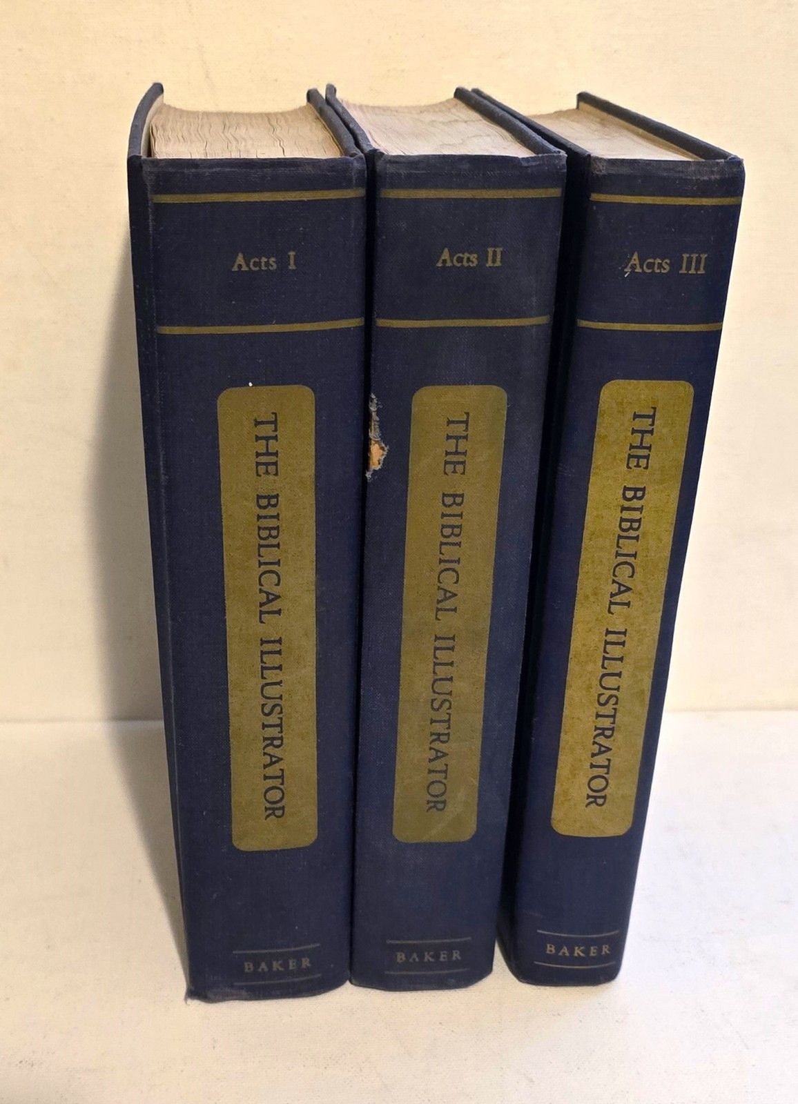 The Biblical Illustrator Commentary 1960s Cloth HC 31 Volumes J. Exell / Baker