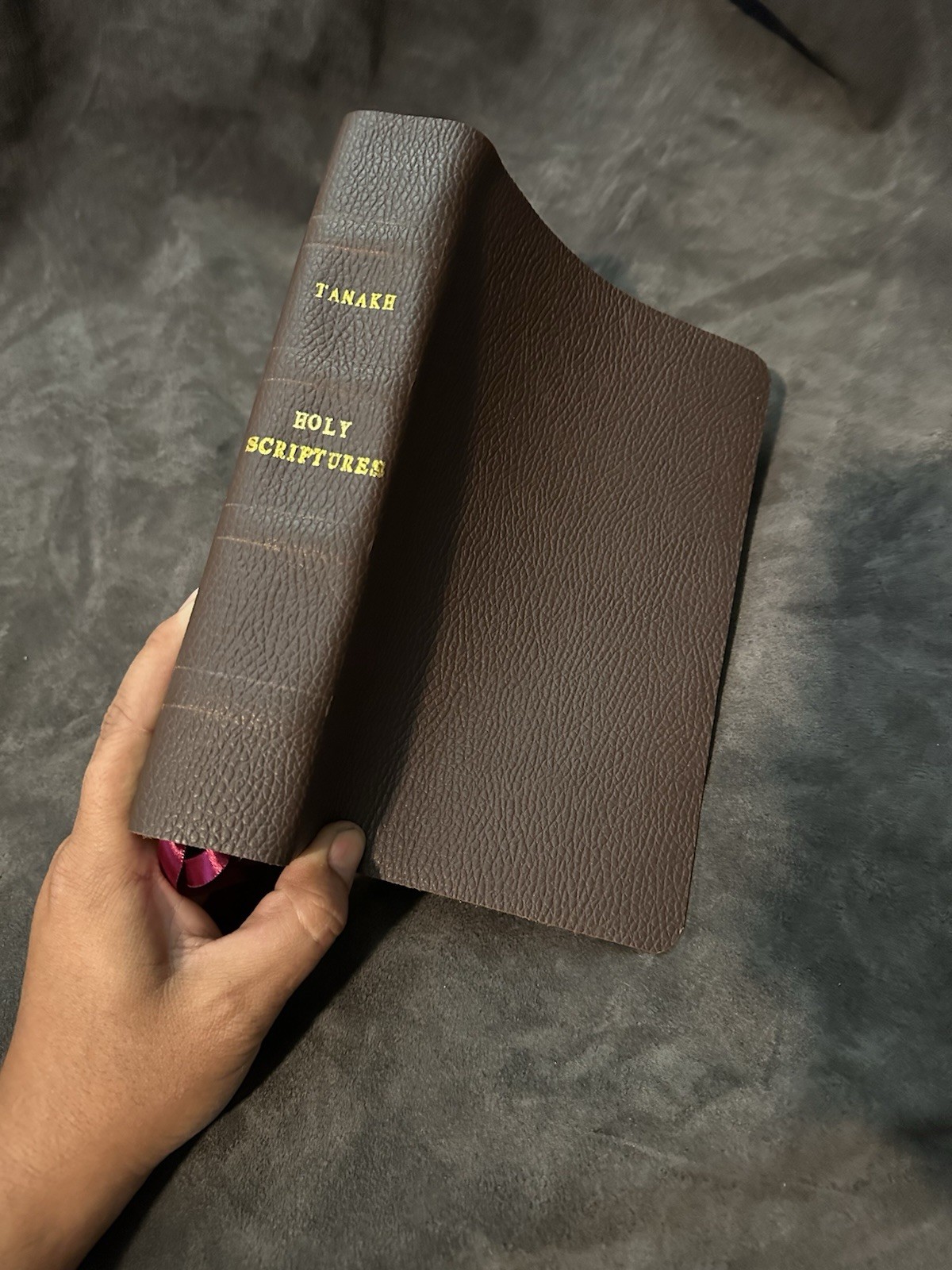 tanakh the holy scriptures Traditional Text Genuine Leather Hebrew Israel